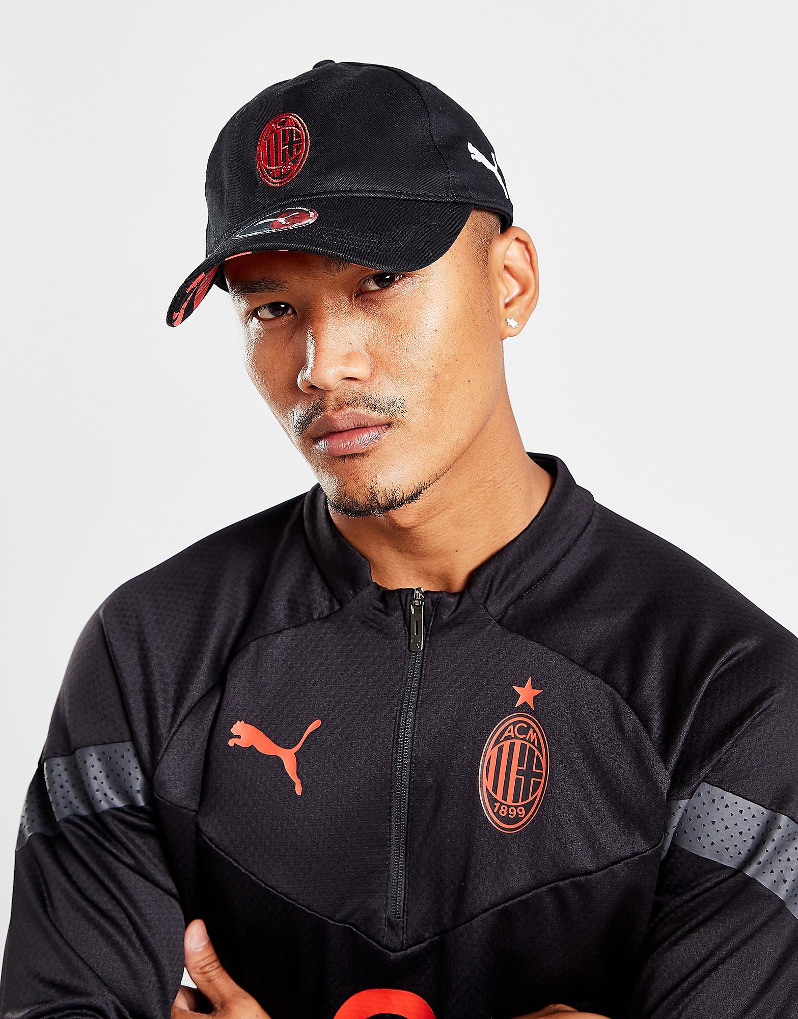 

Puma AC Milan Cap - Black - Womens, Black