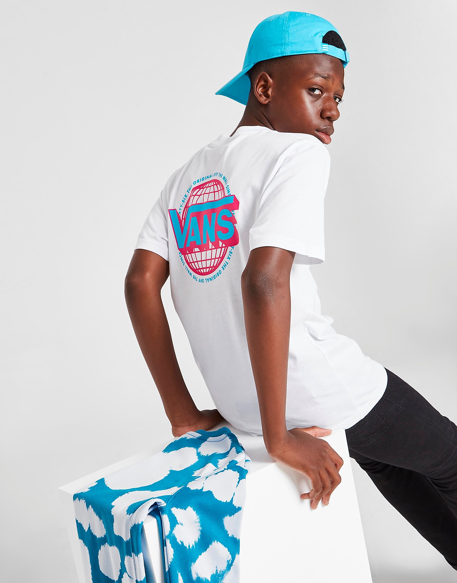 

Vans Worldwide T-Shirt Junior - White - Kids, White