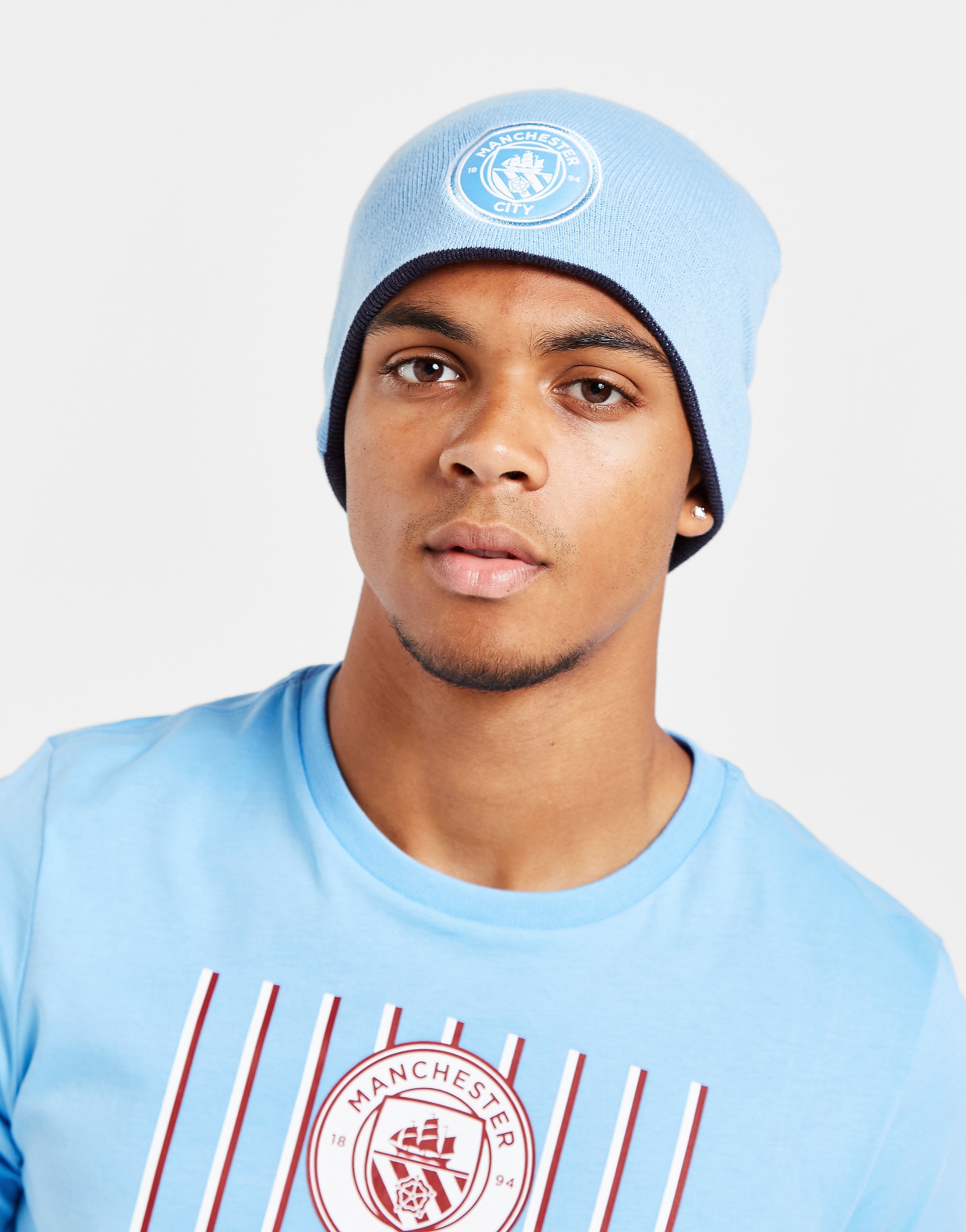 

Puma Manchester City FC Reversible Beanie Hat - Navy - Womens, Navy