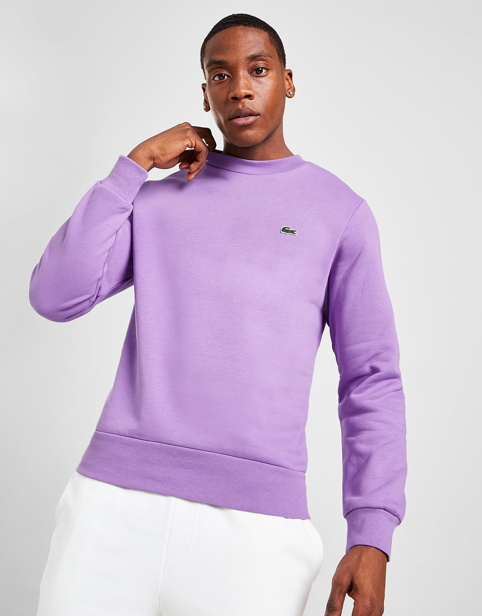 Lacoste Sweatshirt Core - Roxo - Mens, Roxo