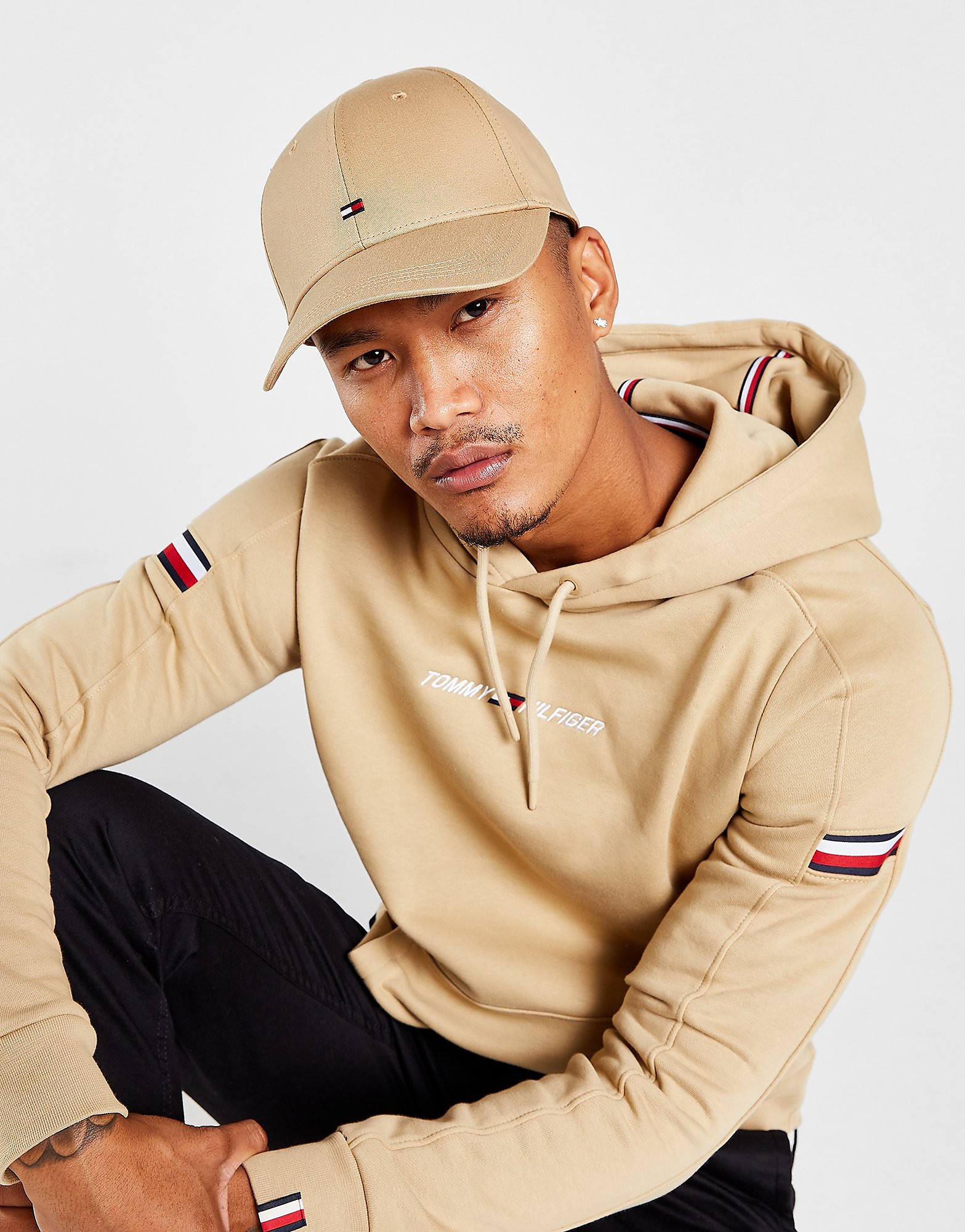 

Tommy Hilfiger Classic Flag Cap - Brown - Womens, Brown