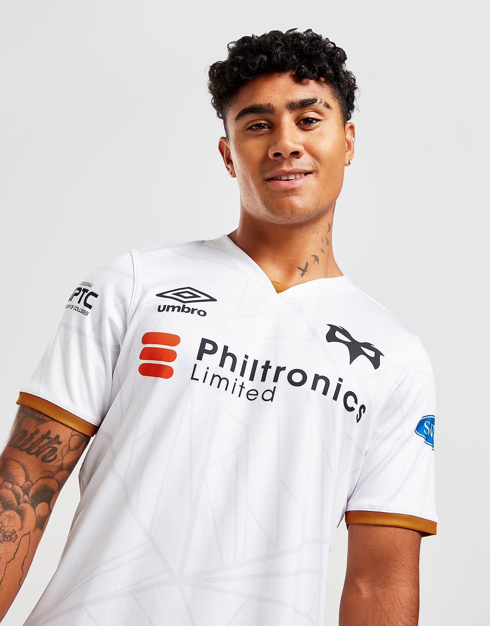 

Umbro Ospreys 2022/23 Away Shirt - White - Mens, White
