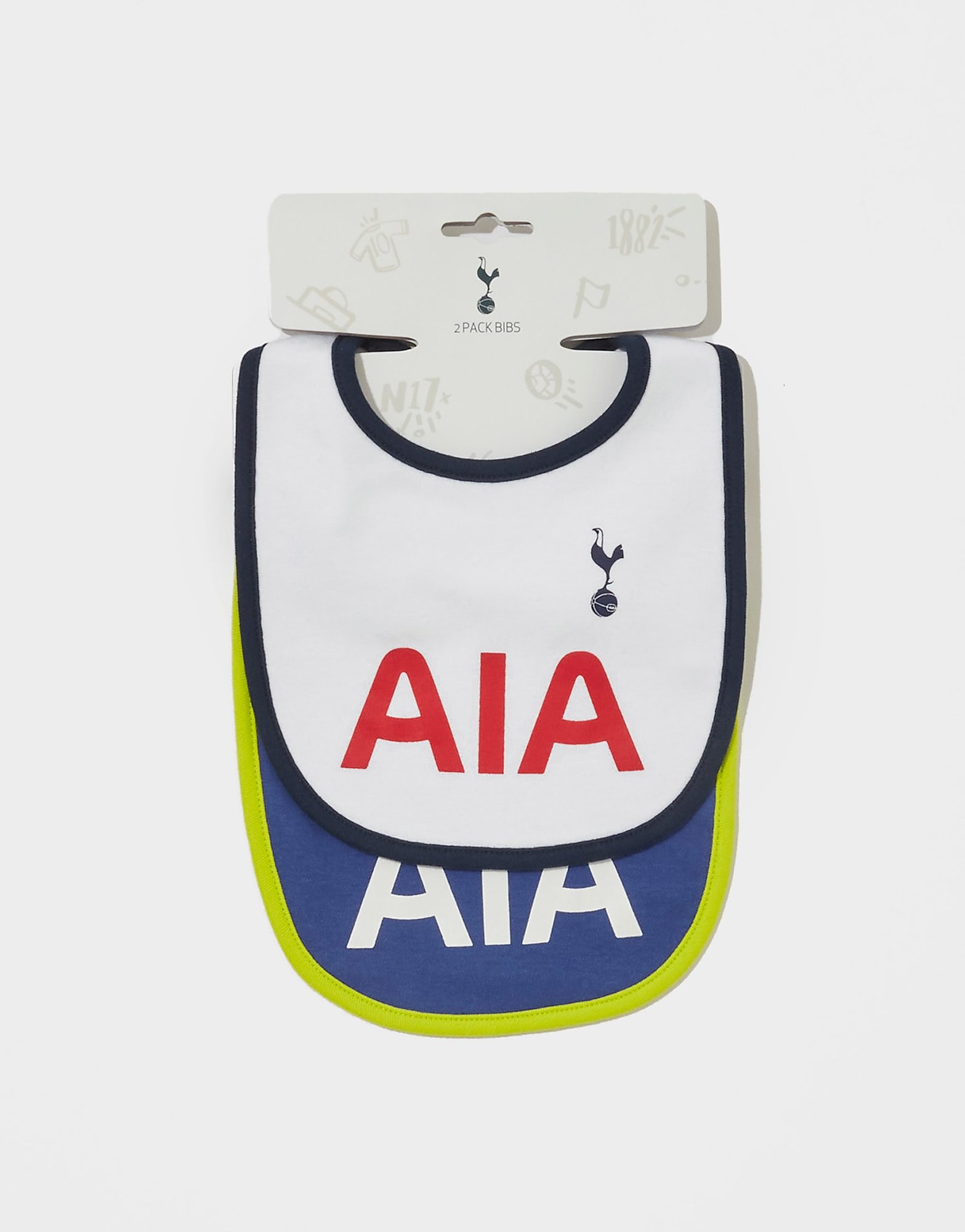 

Official Team 2-Pack Tottenham Hotspur Bibs Infant - White/Blue - Kids, White/Blue