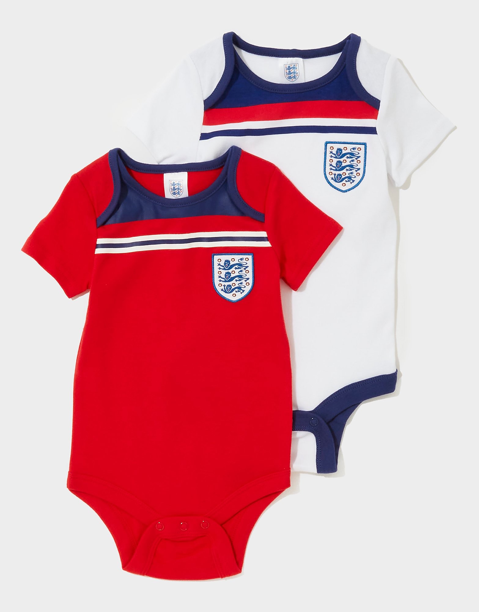 

Official Team 2-Pack England '82 Home/Away Babygrows Infant - Red/White - Kids, Red/White