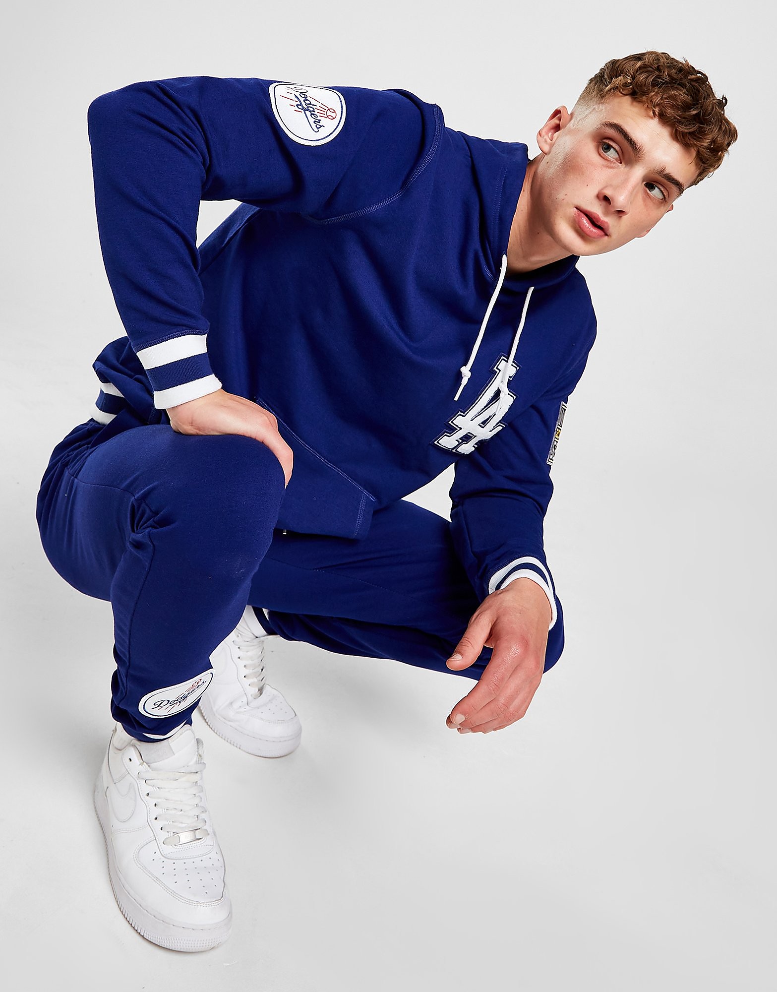 

New Era MLB Los Angeles Dodgers Elite Hoodie - Blue - Mens, Blue