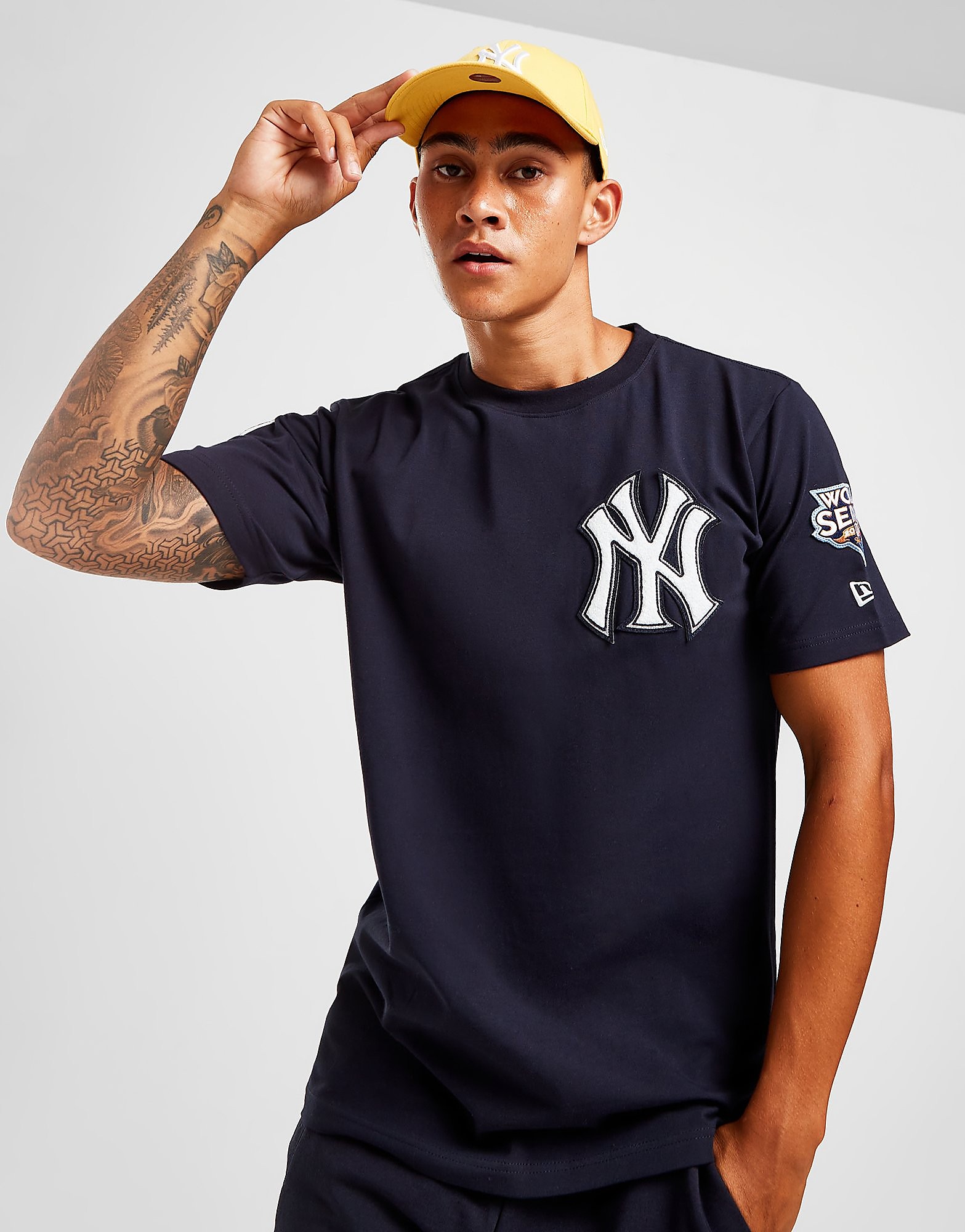 

New Era MLB Elite New York Yankees T-Shirt - Blue - Mens, Blue