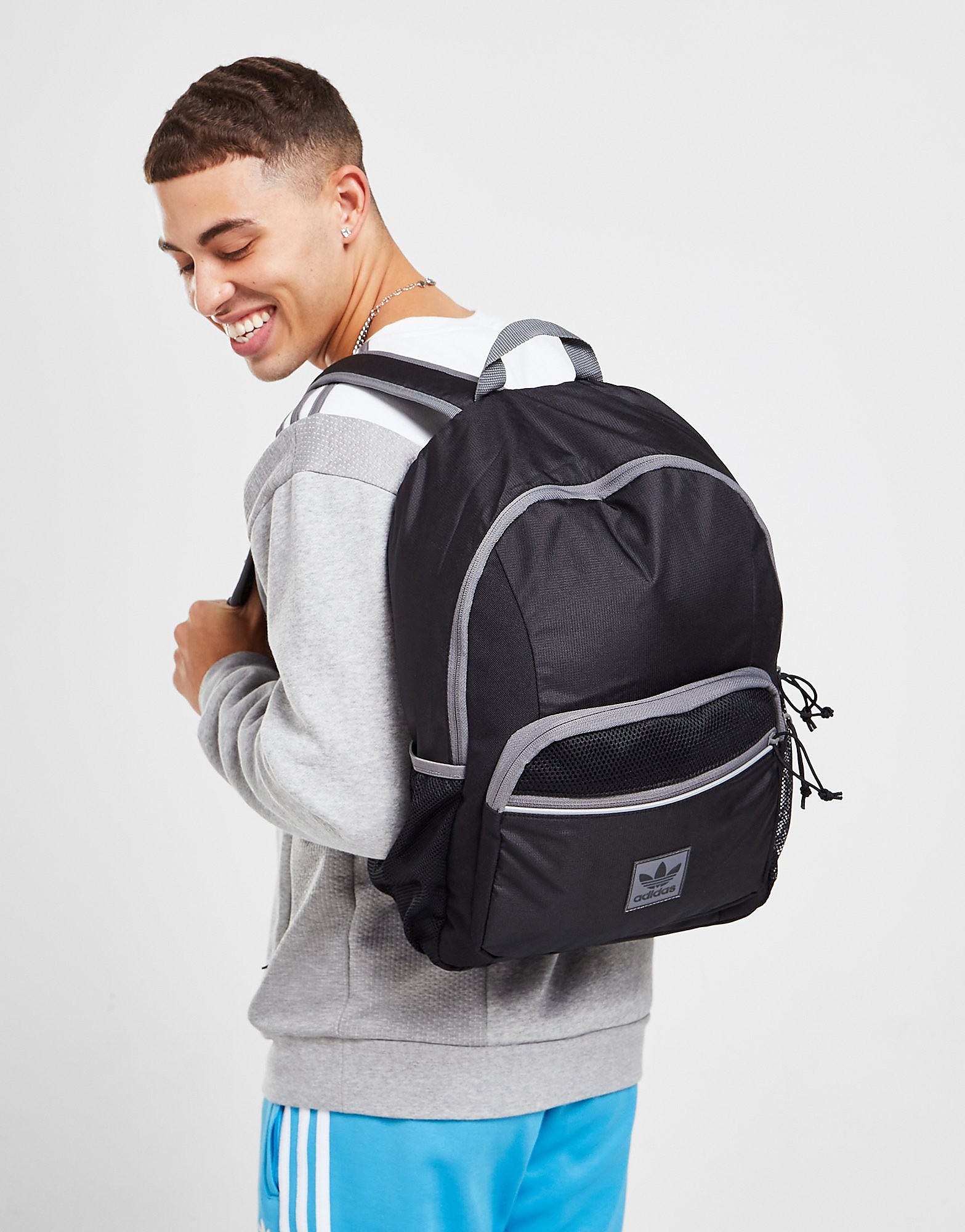 

adidas Originals ID96 Backpack - Black - Womens, Black