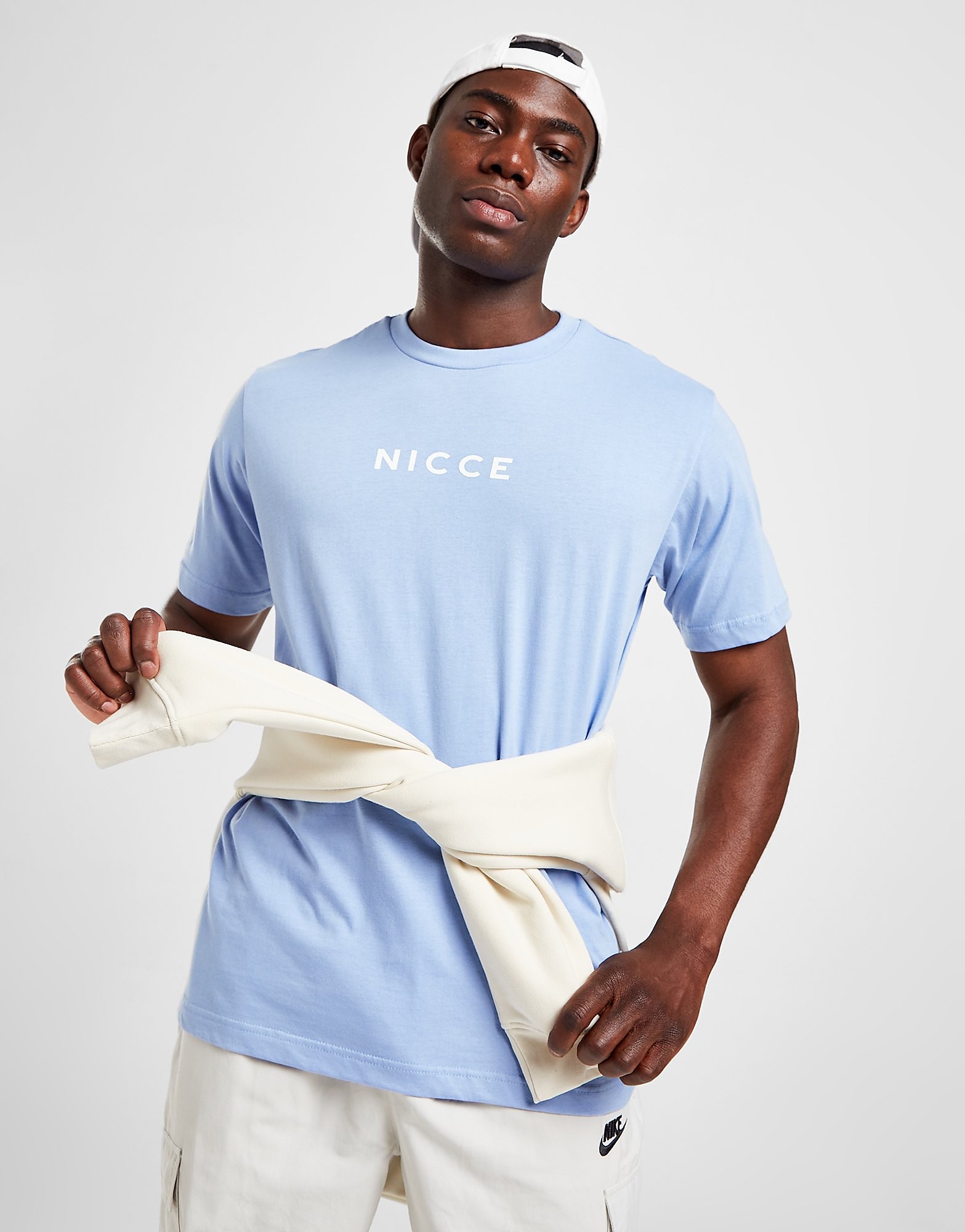 

Nicce Centre Logo T-Shirt - Blue - Mens, Blue
