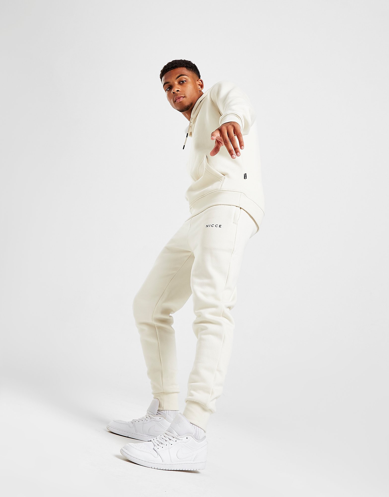 

Nicce Original Logo Joggers - White - Mens, White