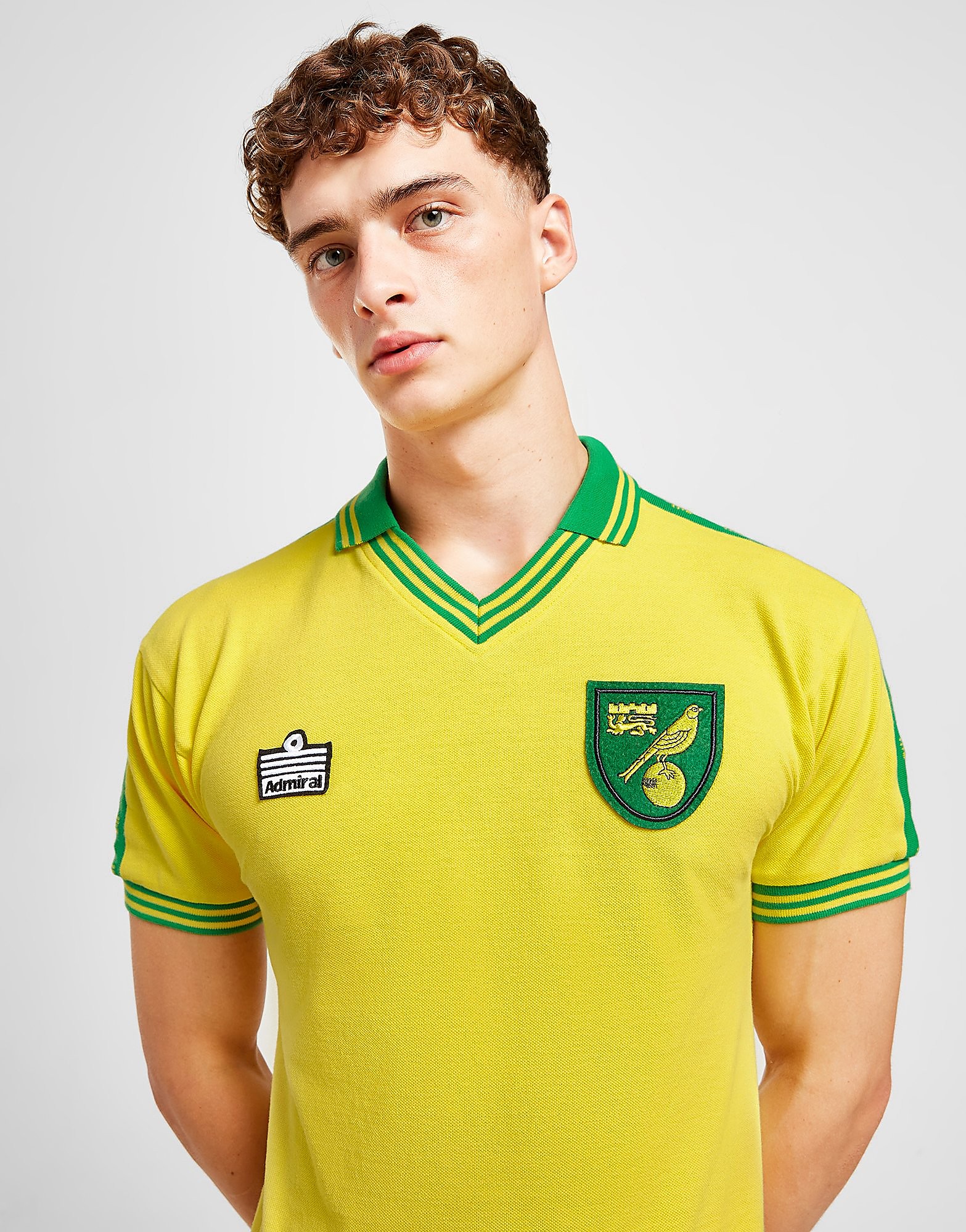

Score Draw Norwich City FC '78 Home Retro Shirt - Yellow - Mens, Yellow