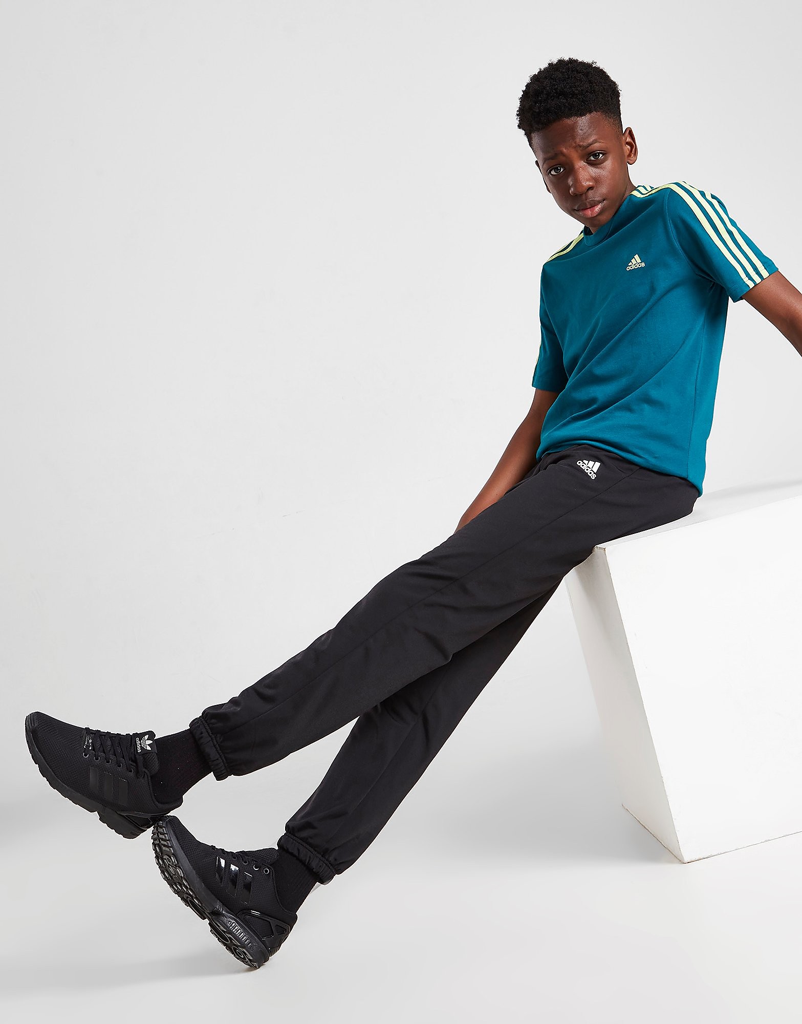 

adidas Track Pants Junior - Only at JD - Black - Kids, Black