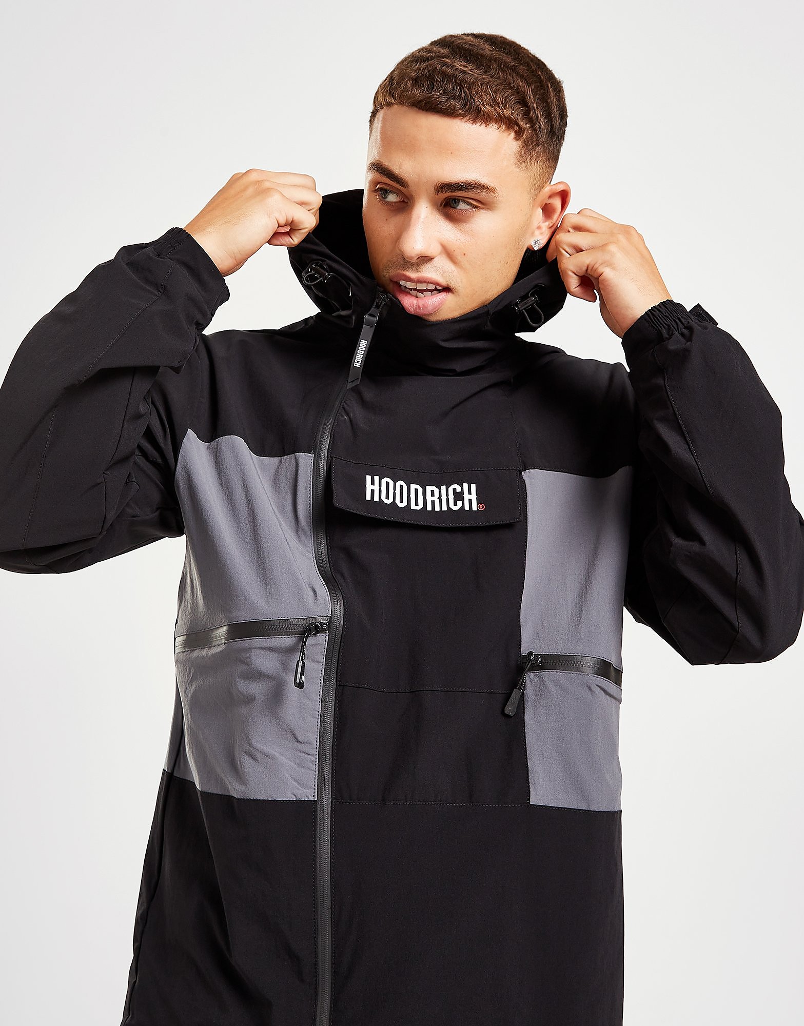 

Hoodrich Cript Wind Runner Jacket - Black - Mens, Black