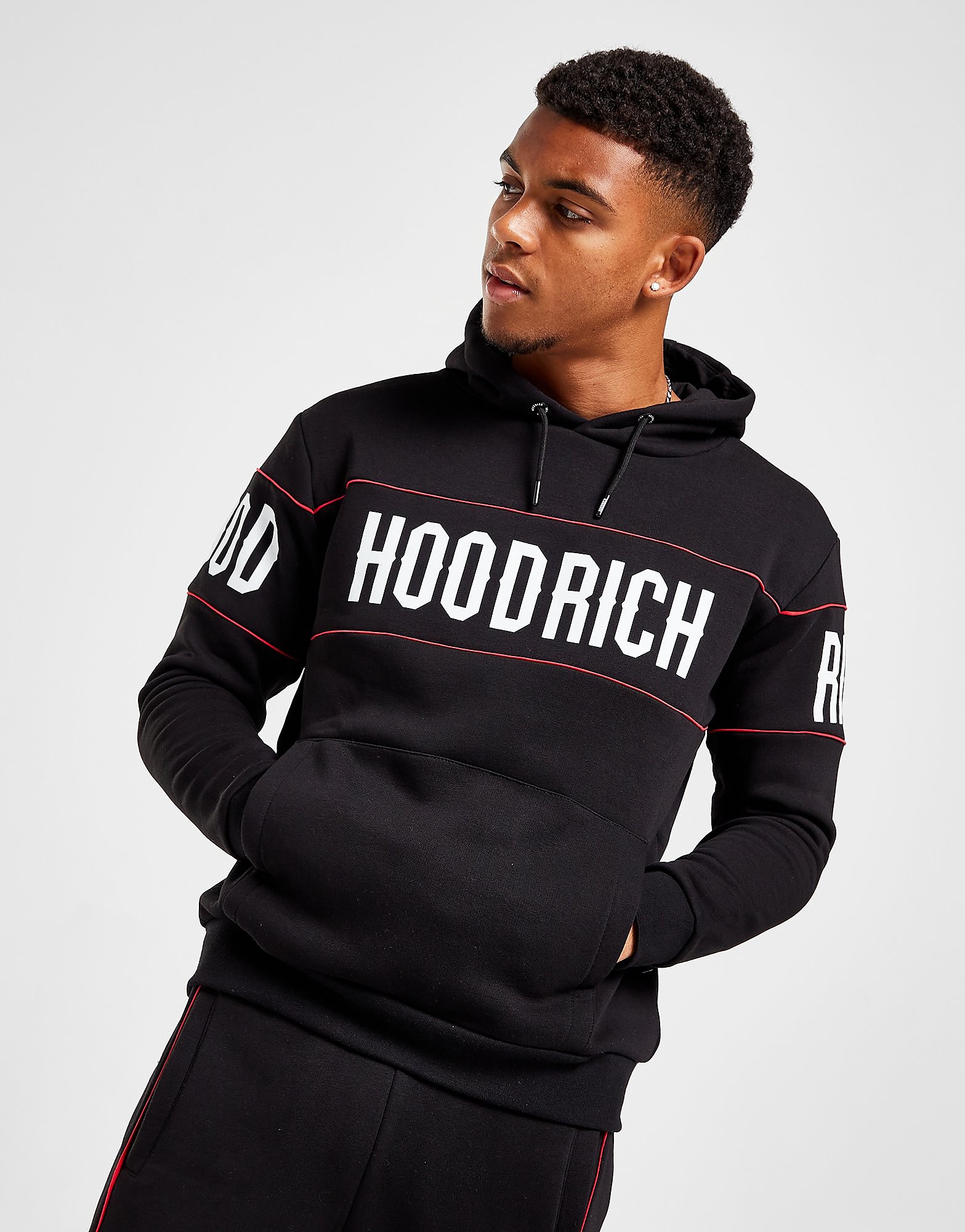 

Hoodrich Repeat Tracksuit - Black - Mens, Black