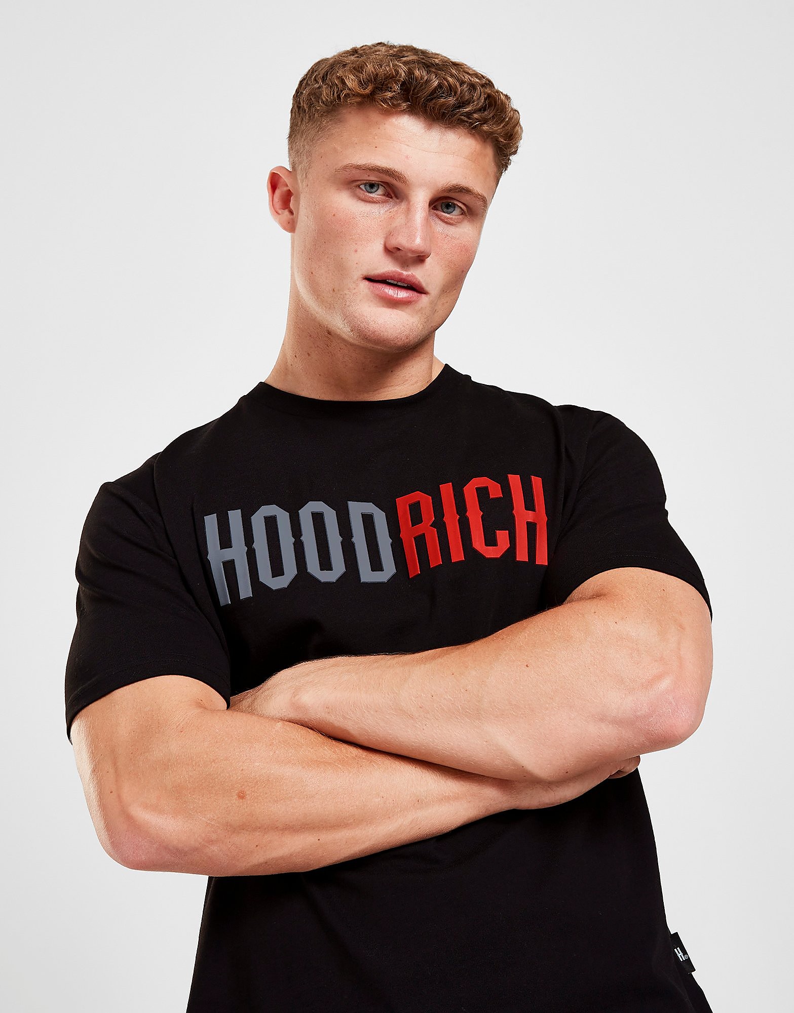 

Hoodrich Splitter T-Shirt - Black - Mens, Black