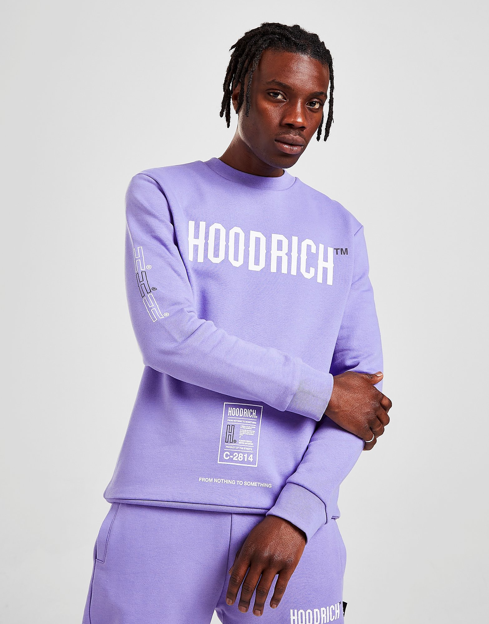 

Hoodrich Akira Sweatshirt - Purple - Mens, Purple
