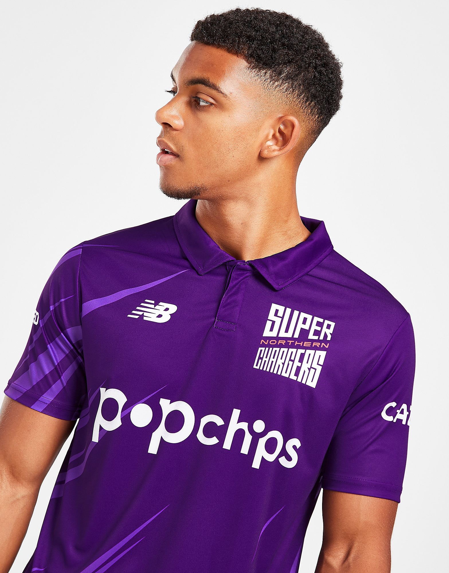 

New Balance The Hundred Northern Suprerchargers Shirt - Purple - Mens, Purple
