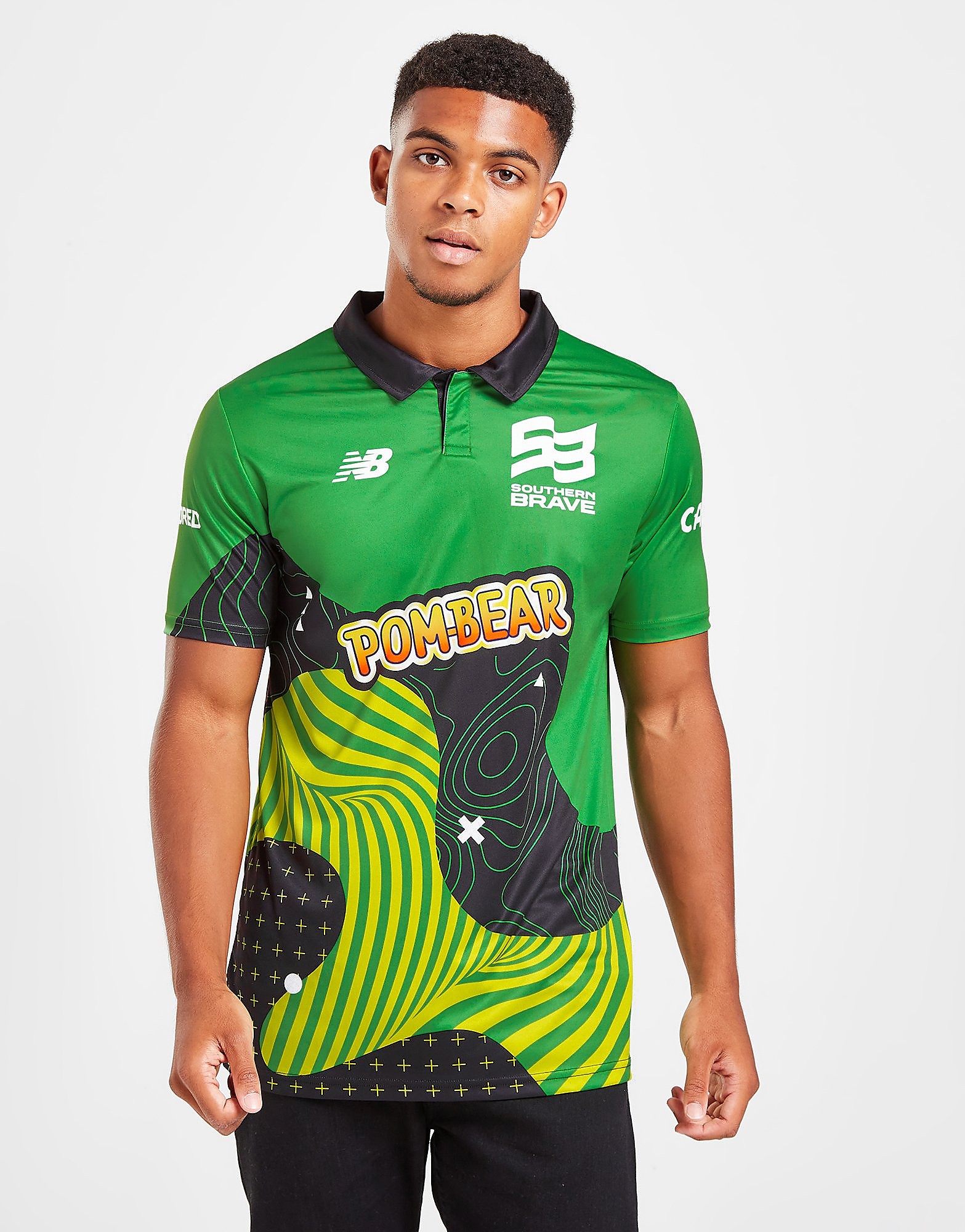 

New Balance The Hundred Southern Brave Shirt - Green - Mens, Green