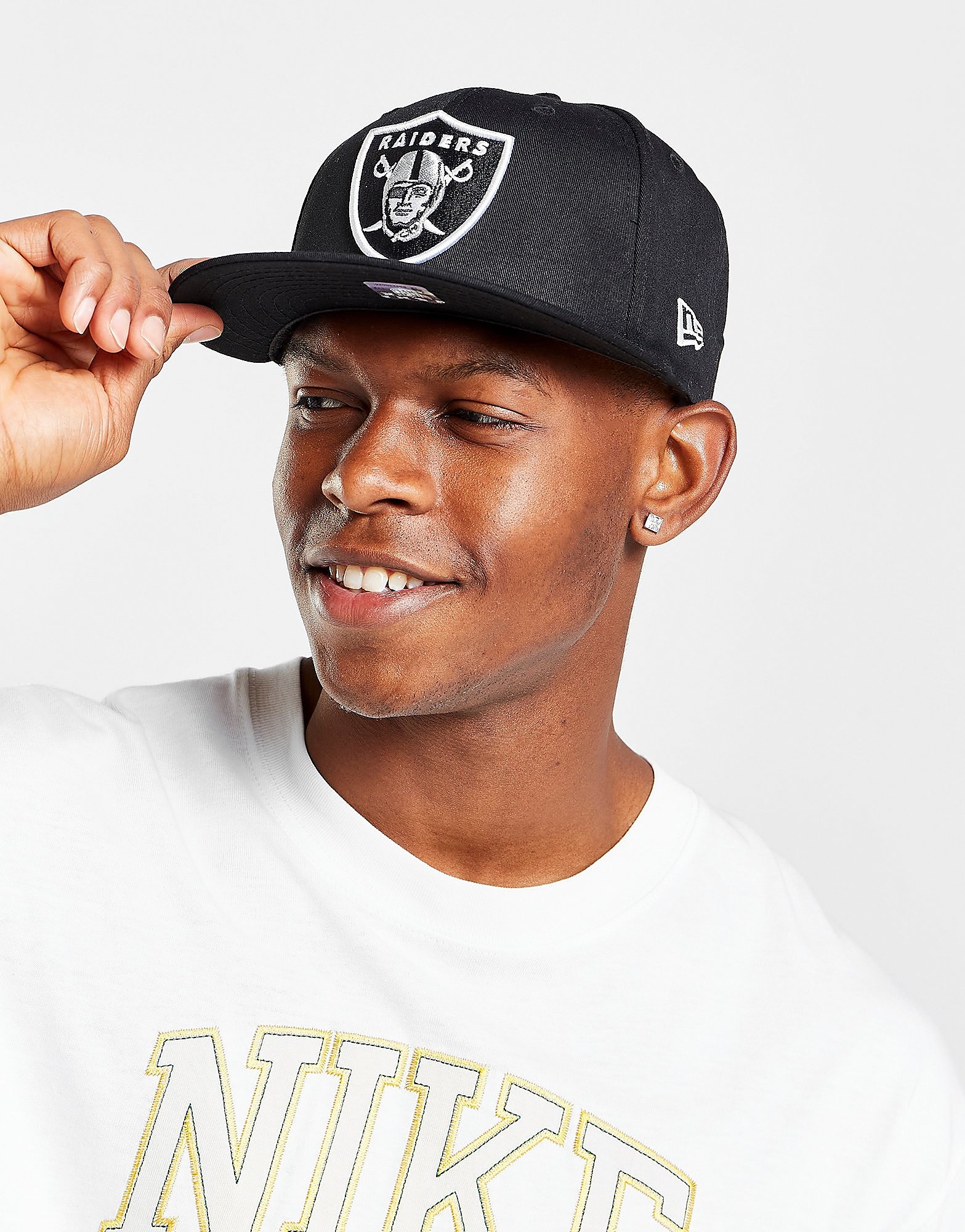 New Era NFL Las Vegas Raiders 9FIFTY Cap - Black - Womens, Black
