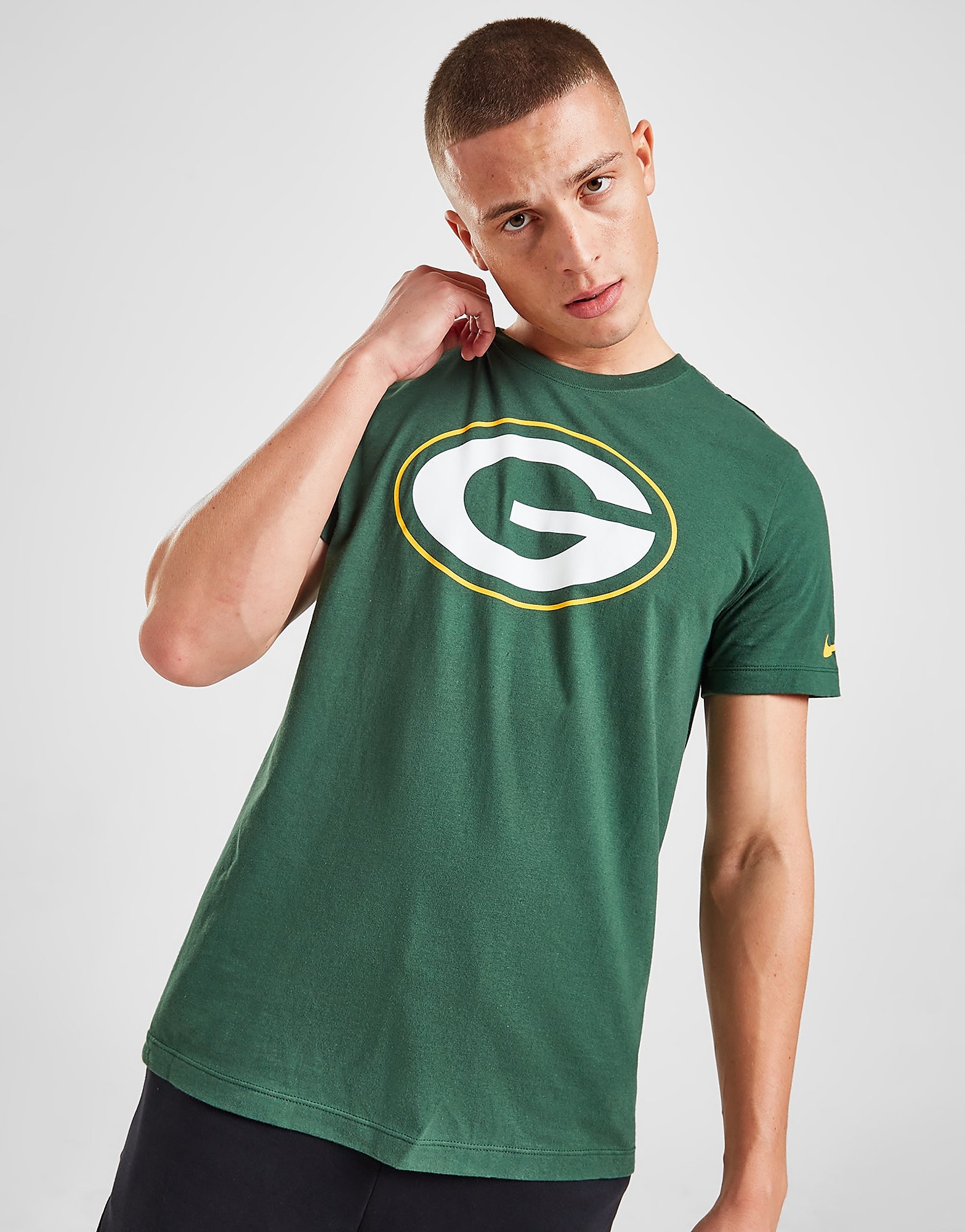 

Nike NFL Green Bay Packers Logo T-Shirt - Green - Mens, Green