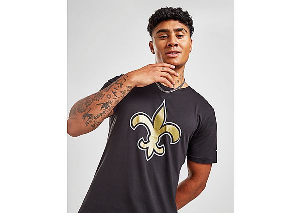 Official Team NFL New Orleans Saints Crest T-Shirt - Black - Mens, Black