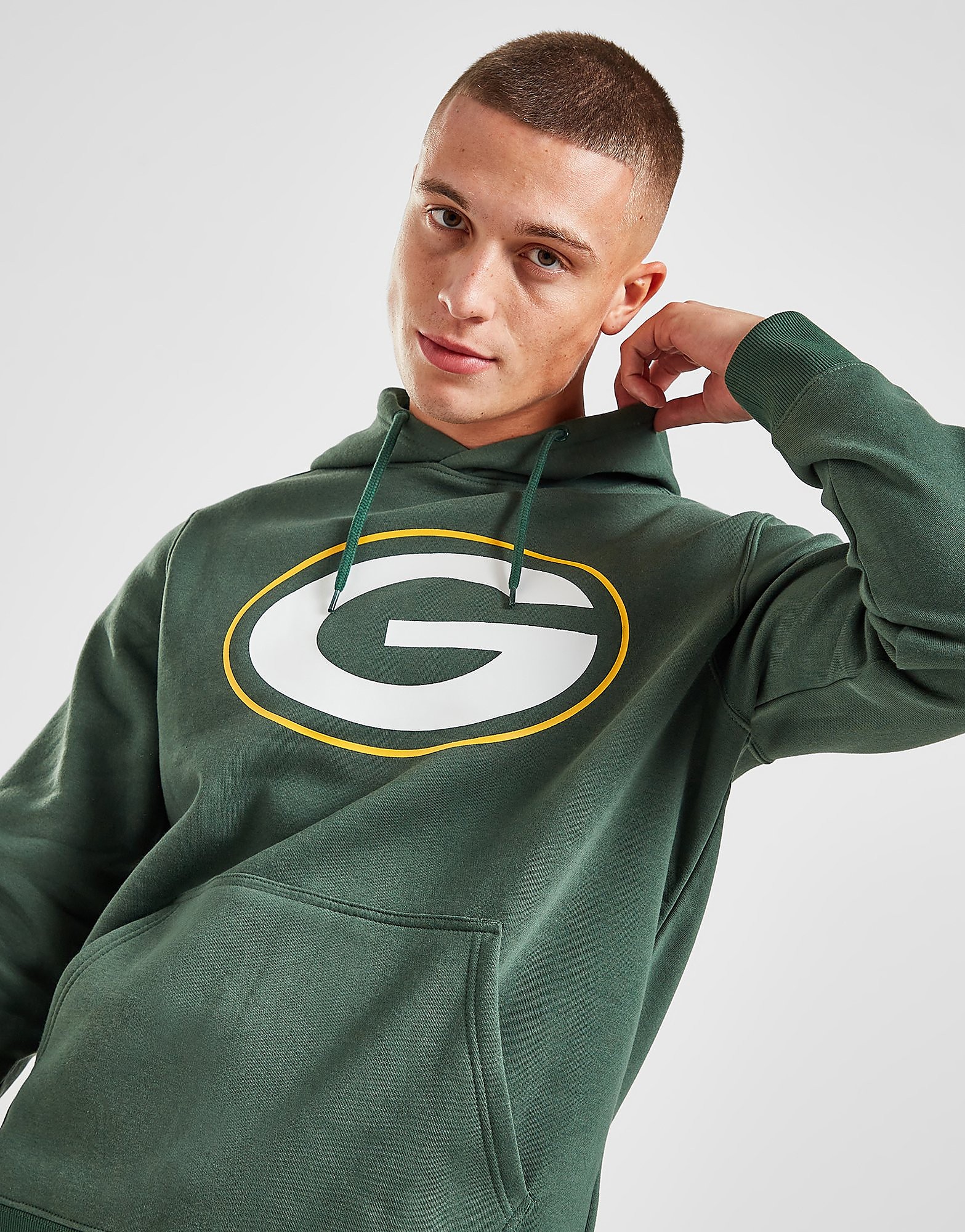 

Official Team NFL Green Bay Packers Crest Hoodie - Green - Mens, Green
