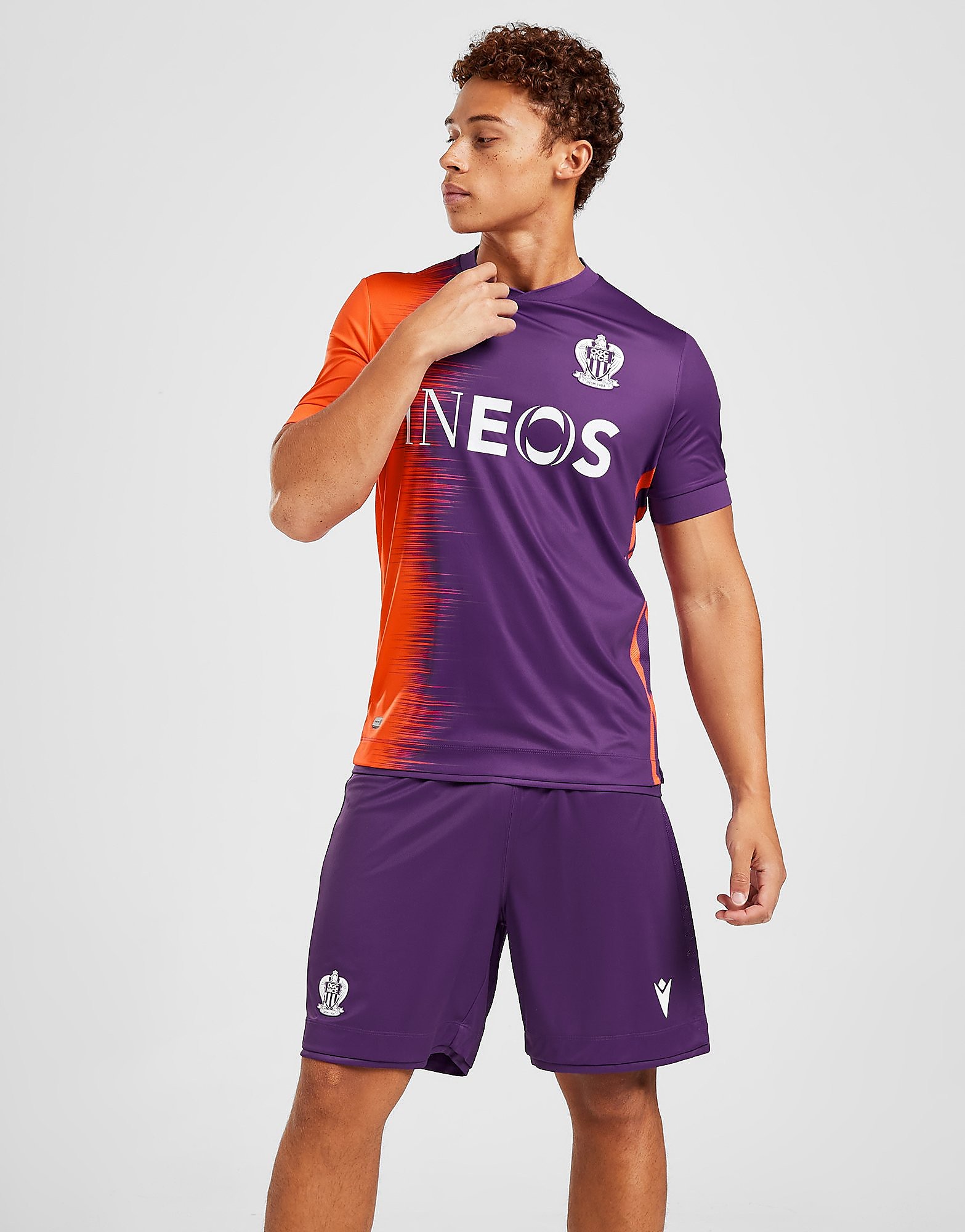 

Macron OGC Nice 2022/23 Third Shorts - Purple - Mens, Purple