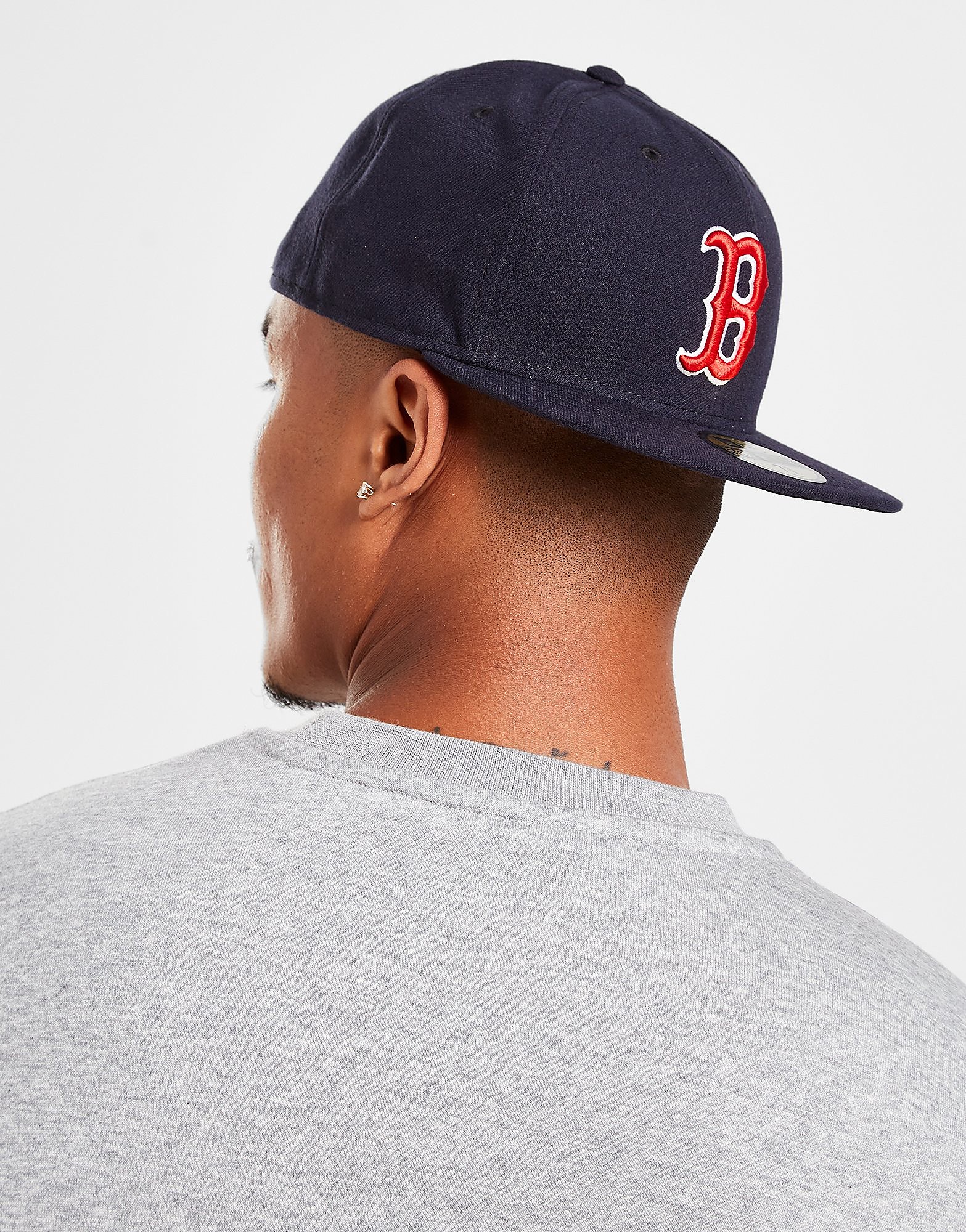 New Era MLB Boston Red Sox 59FIFTY Fitted Cap - Blue - Womens, Blue