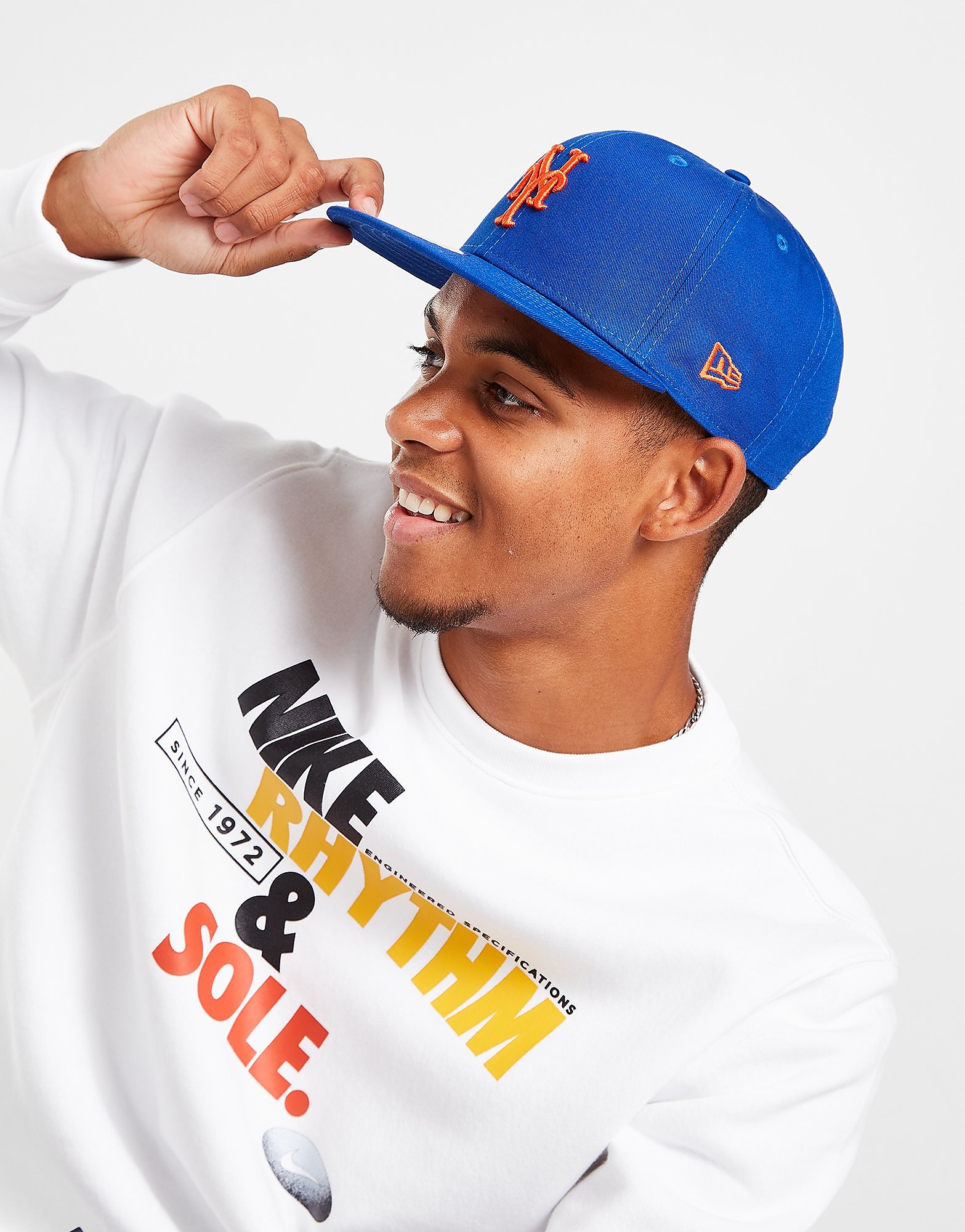 

New Era MLB New York Mets Authentic On Field Game 59FI - Blue/Orange - Womens, Blue/Orange