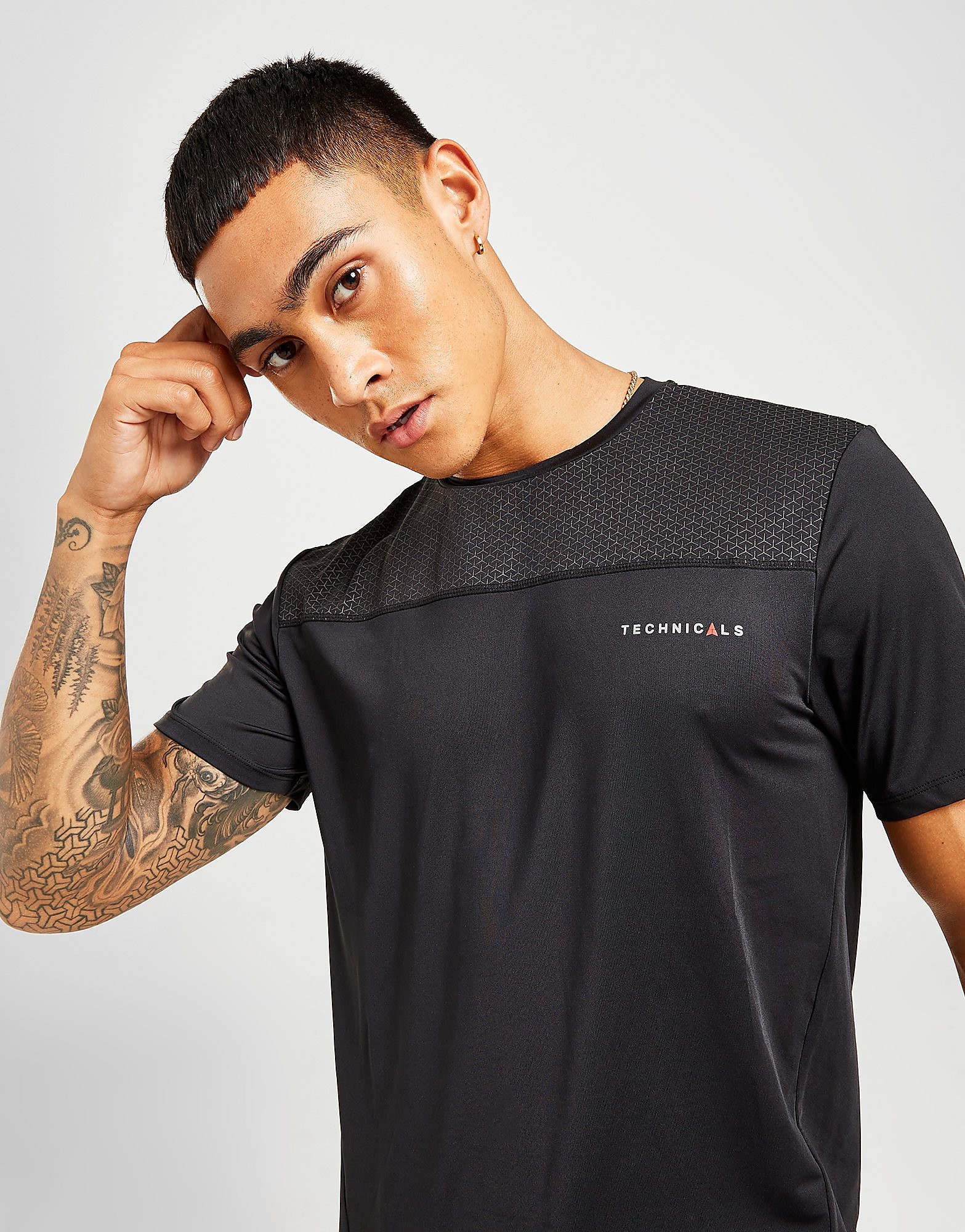 

Technicals Rider T-Shirt - Black - Mens, Black