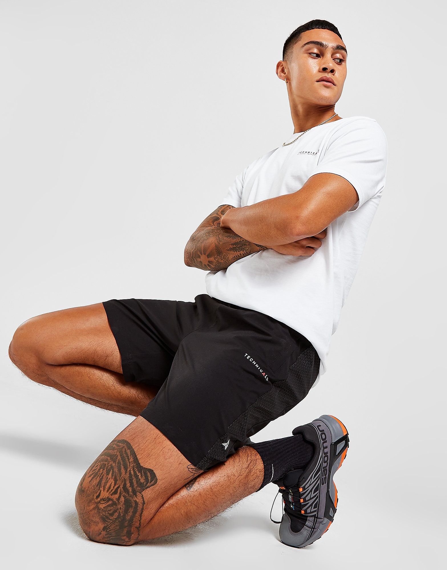 

Technicals Flash Shorts - Black - Mens, Black