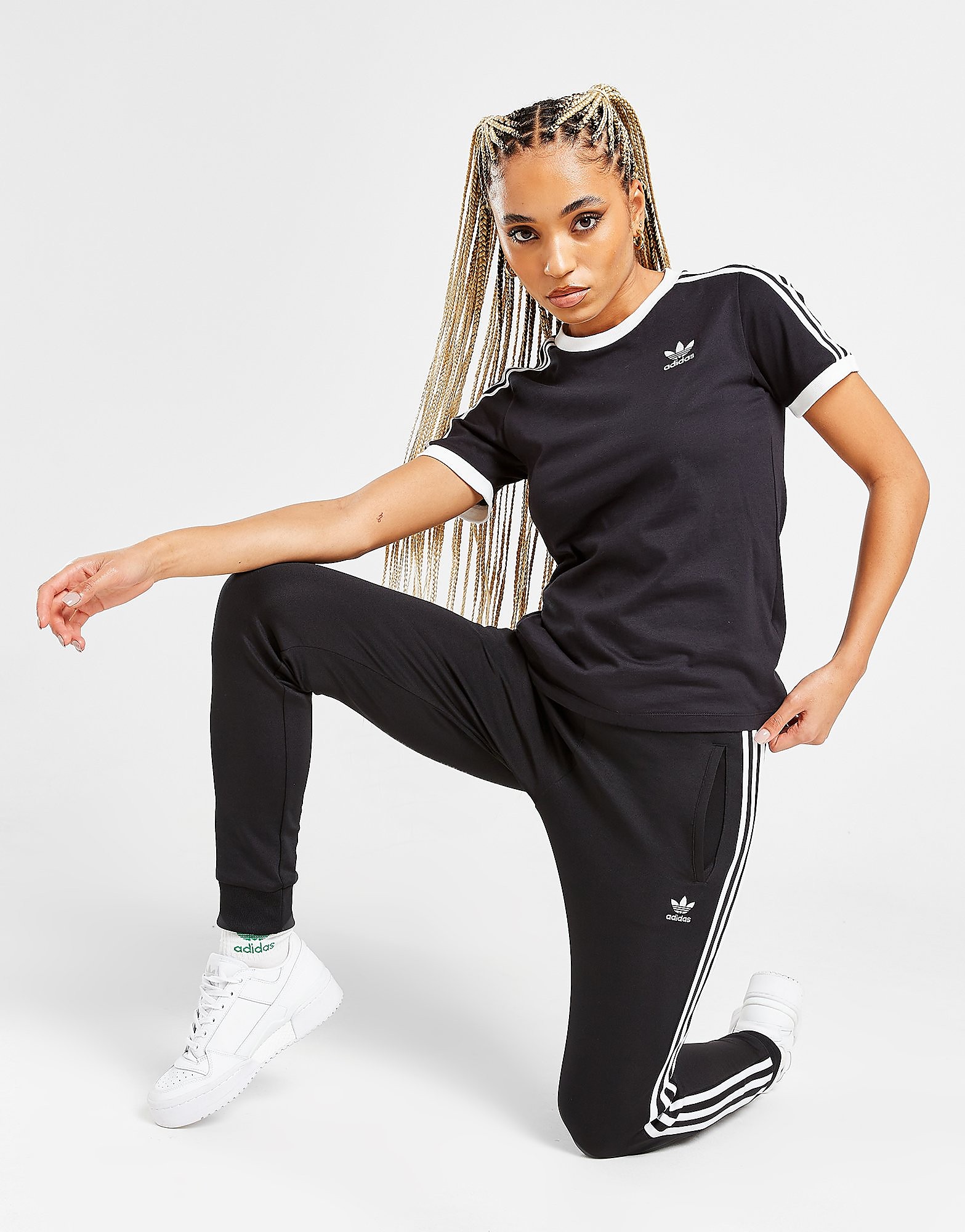 

adidas Originals SST Track Pants - Only at JD - Black/BLK/WHT$ - Womens, Black/BLK/WHT$