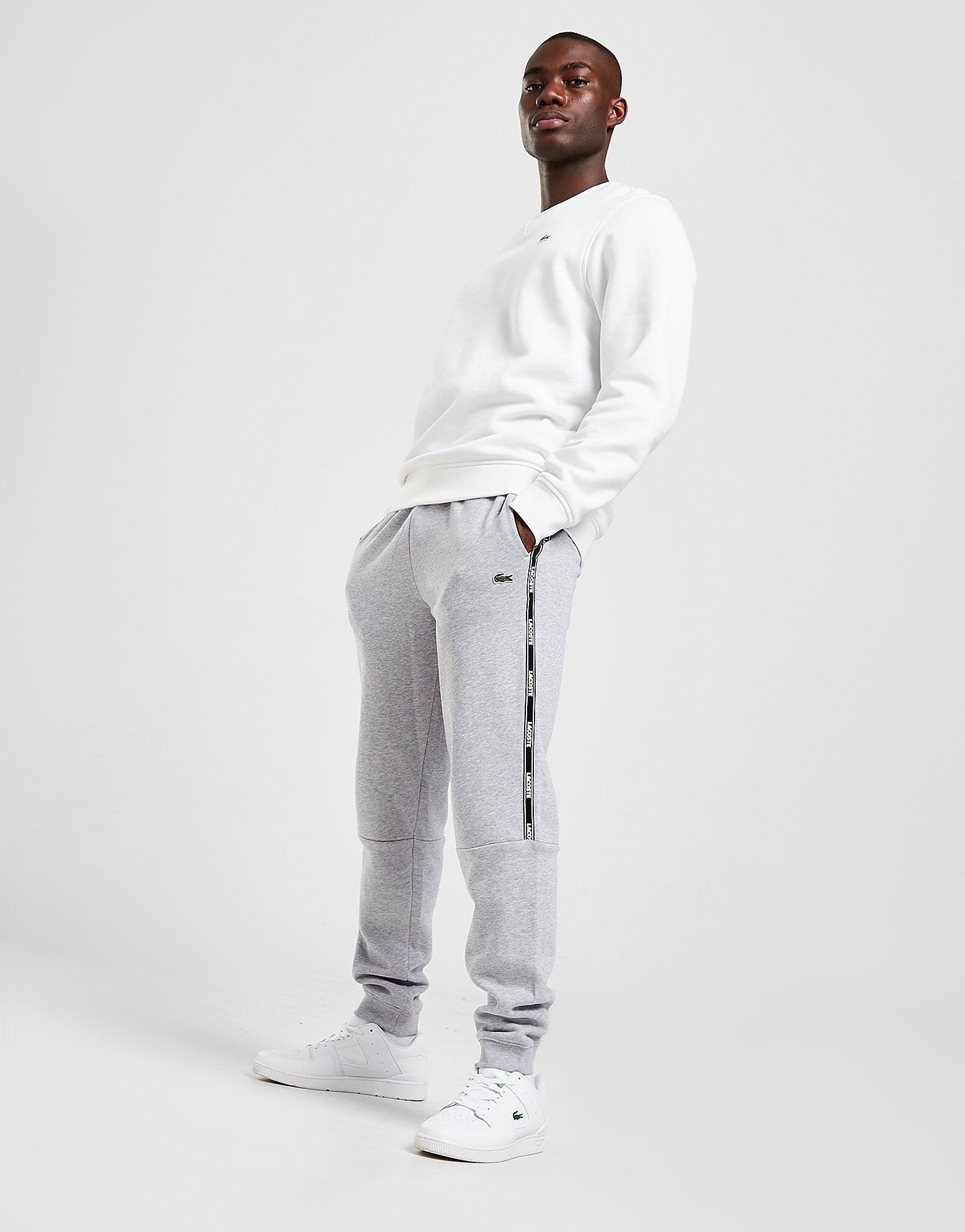 

Lacoste Tape Joggers - Only at JD - Grey - Mens, Grey
