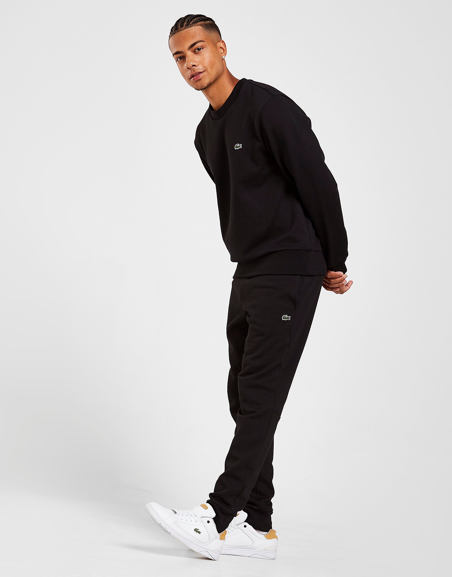 

Lacoste Core Crew Tracksuit - Black - Mens, Black