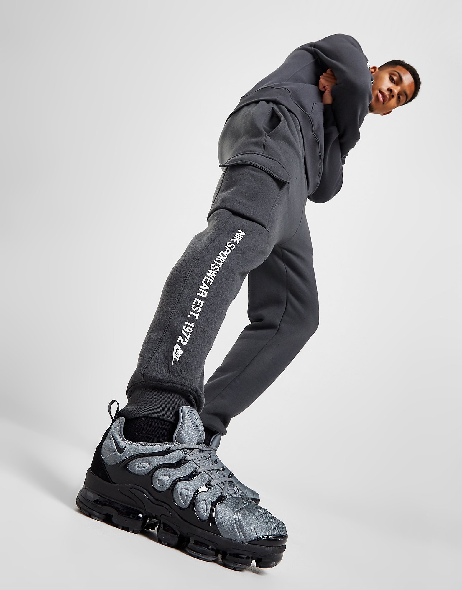 

Nike Standard Issue Cargo Pants - Grey - Mens, Grey