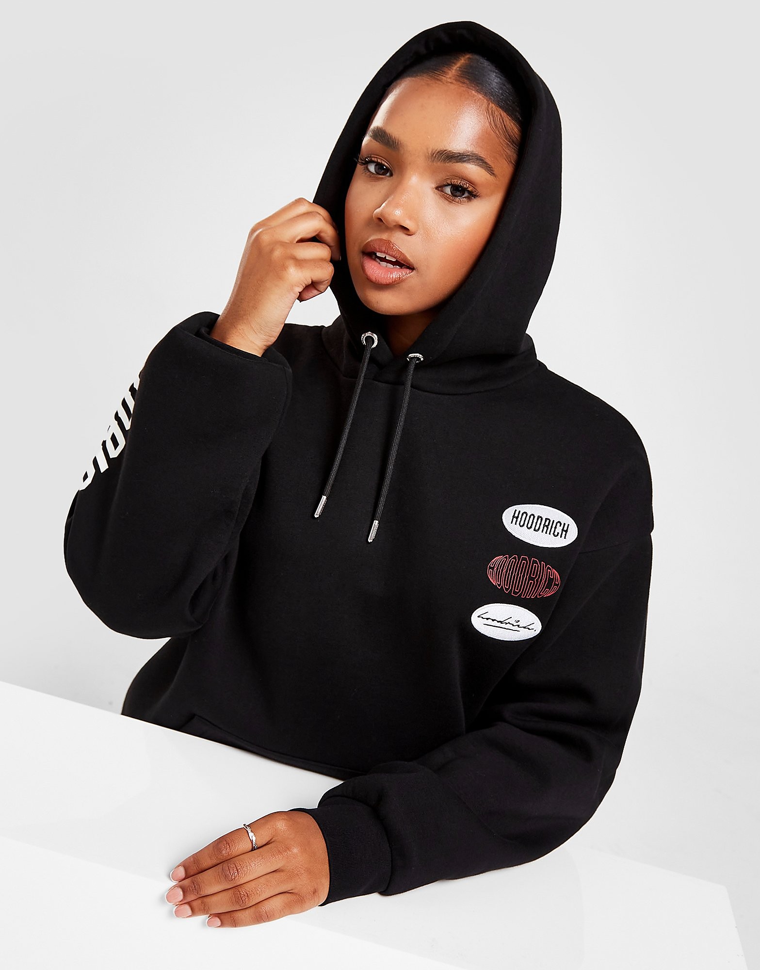 Hoodrich Swift Overhead Hoodie - Only at JD, Svart