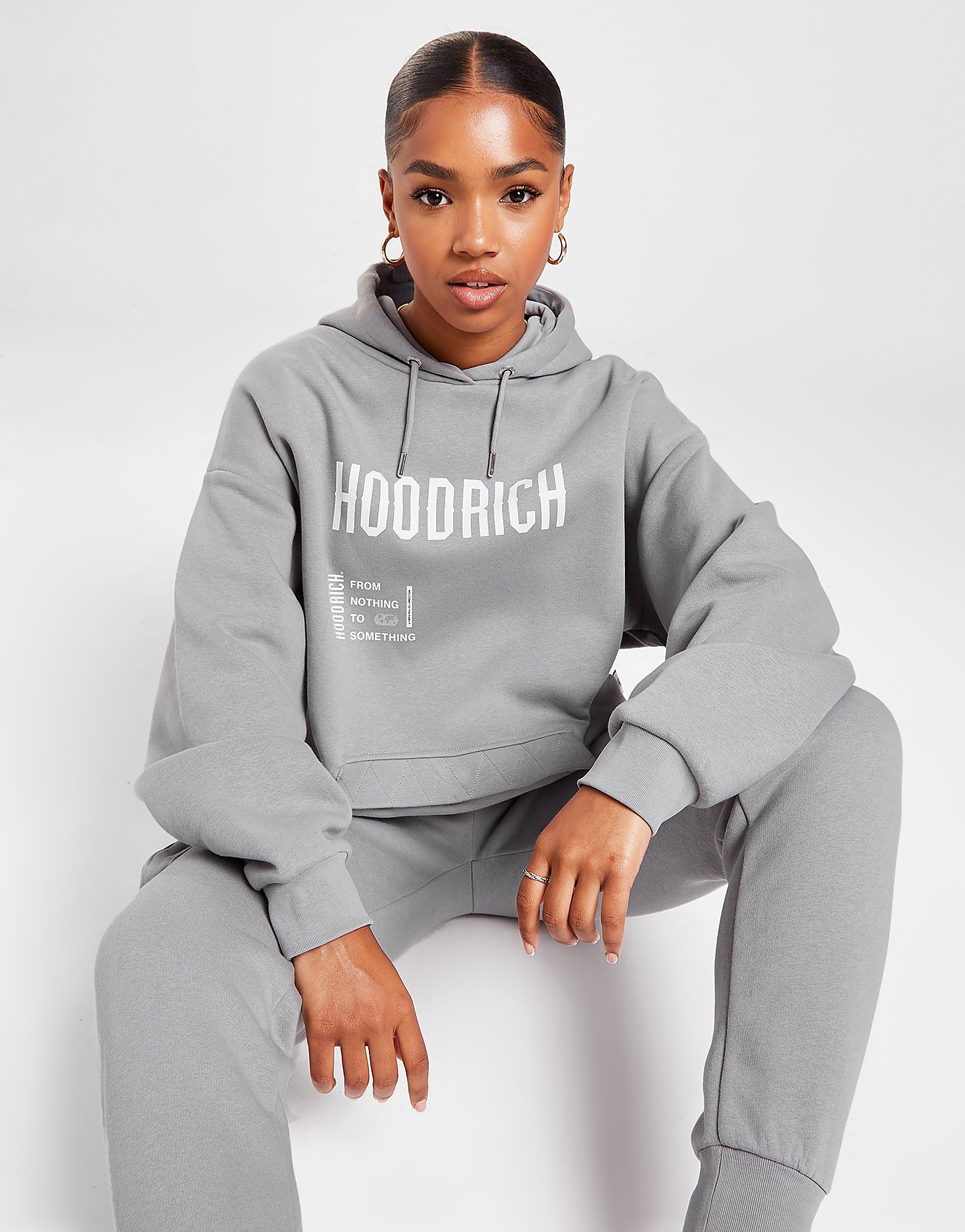 

Hoodrich Frenzy Overhead Hoodie - Only at JD - Grey - Womens, Grey