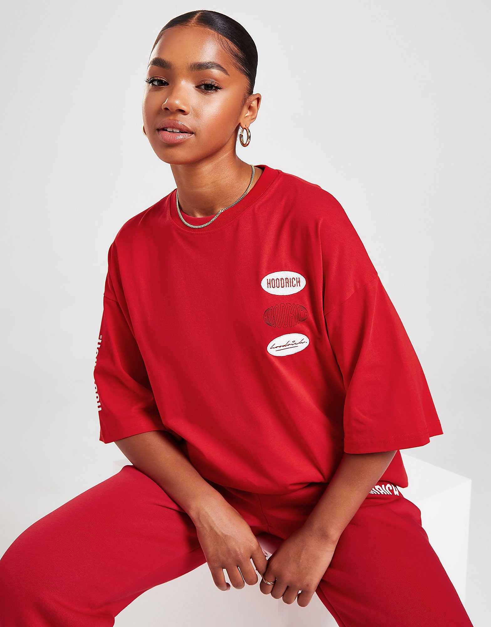 

Hoodrich Swift T-Shirt - Only at JD - Red - Womens, Red