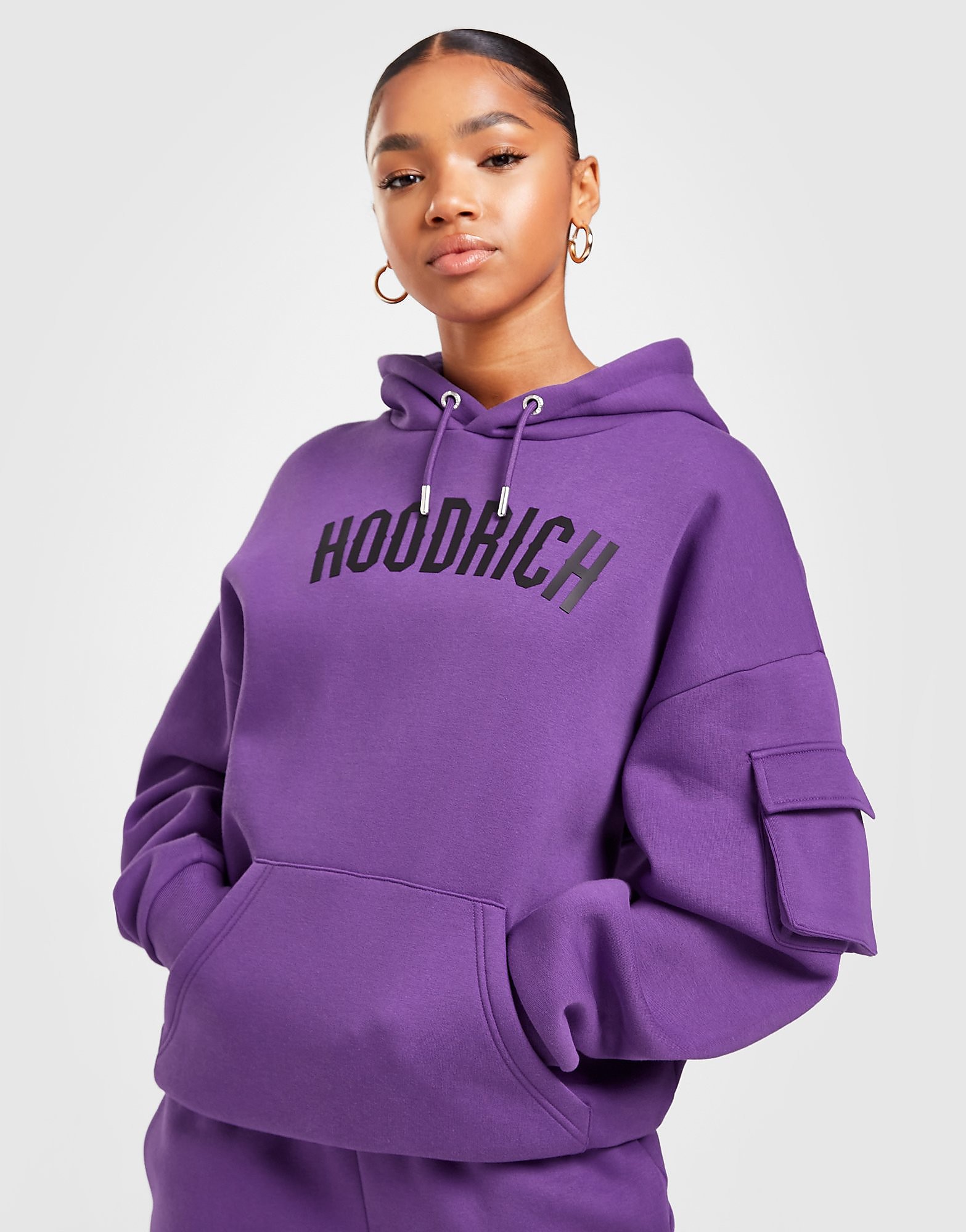 

Hoodrich Capture Hoodie - Purple - Womens, Purple