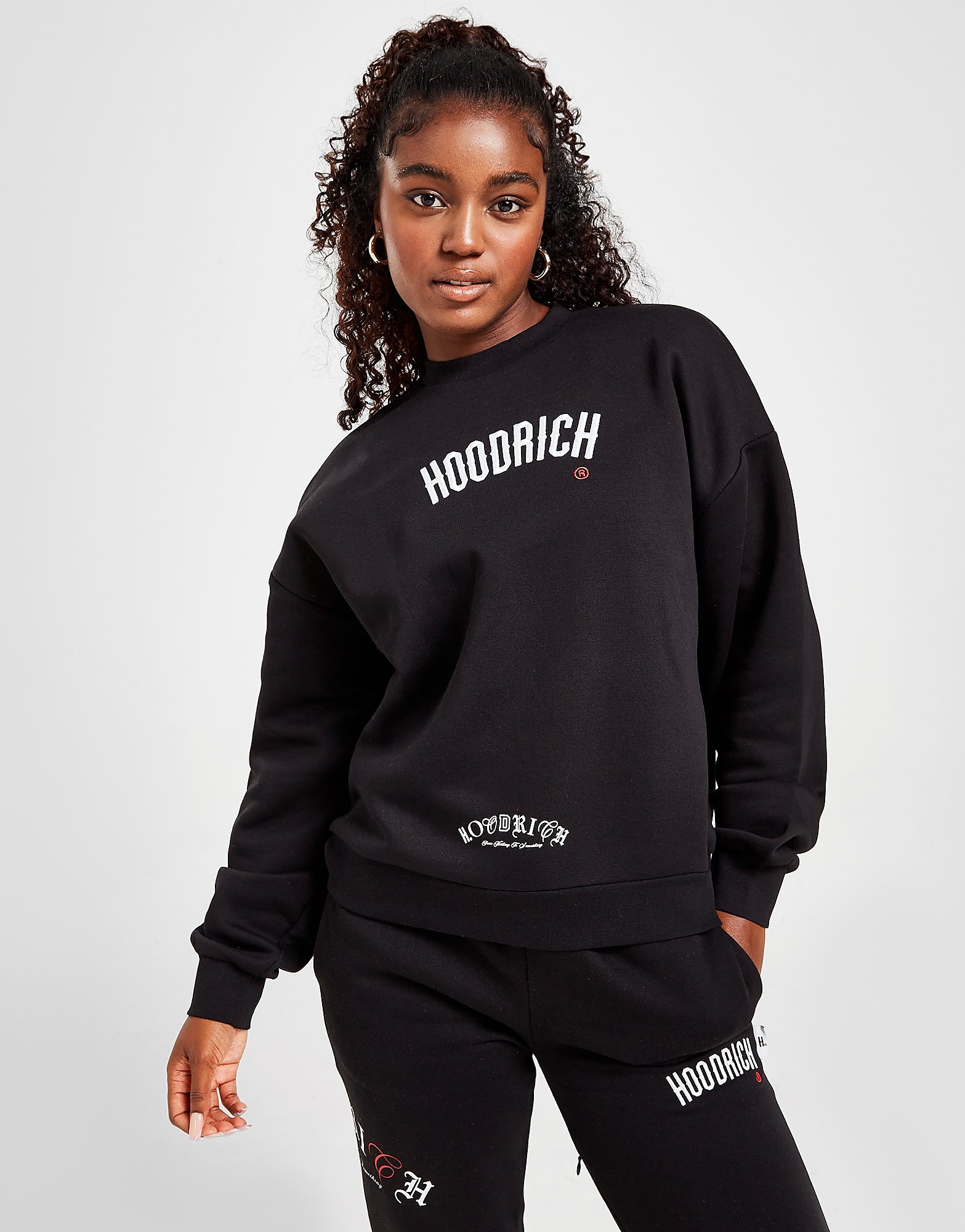 

Hoodrich Calor Crew Sweatshirt - Black - Womens, Black