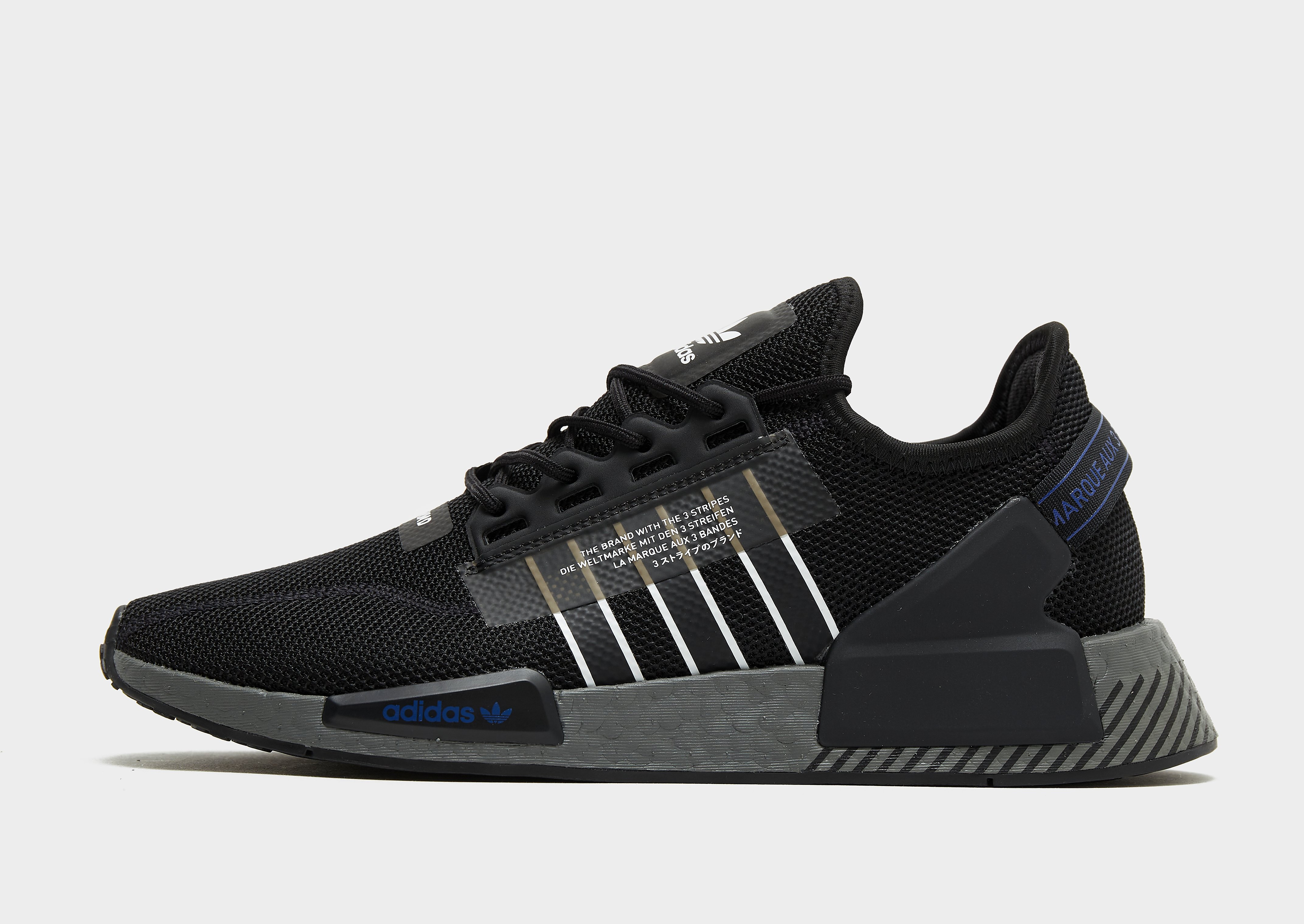 

adidas Originals NMD_R1 V2 - Only at JD - BLACK - Mens, BLACK
