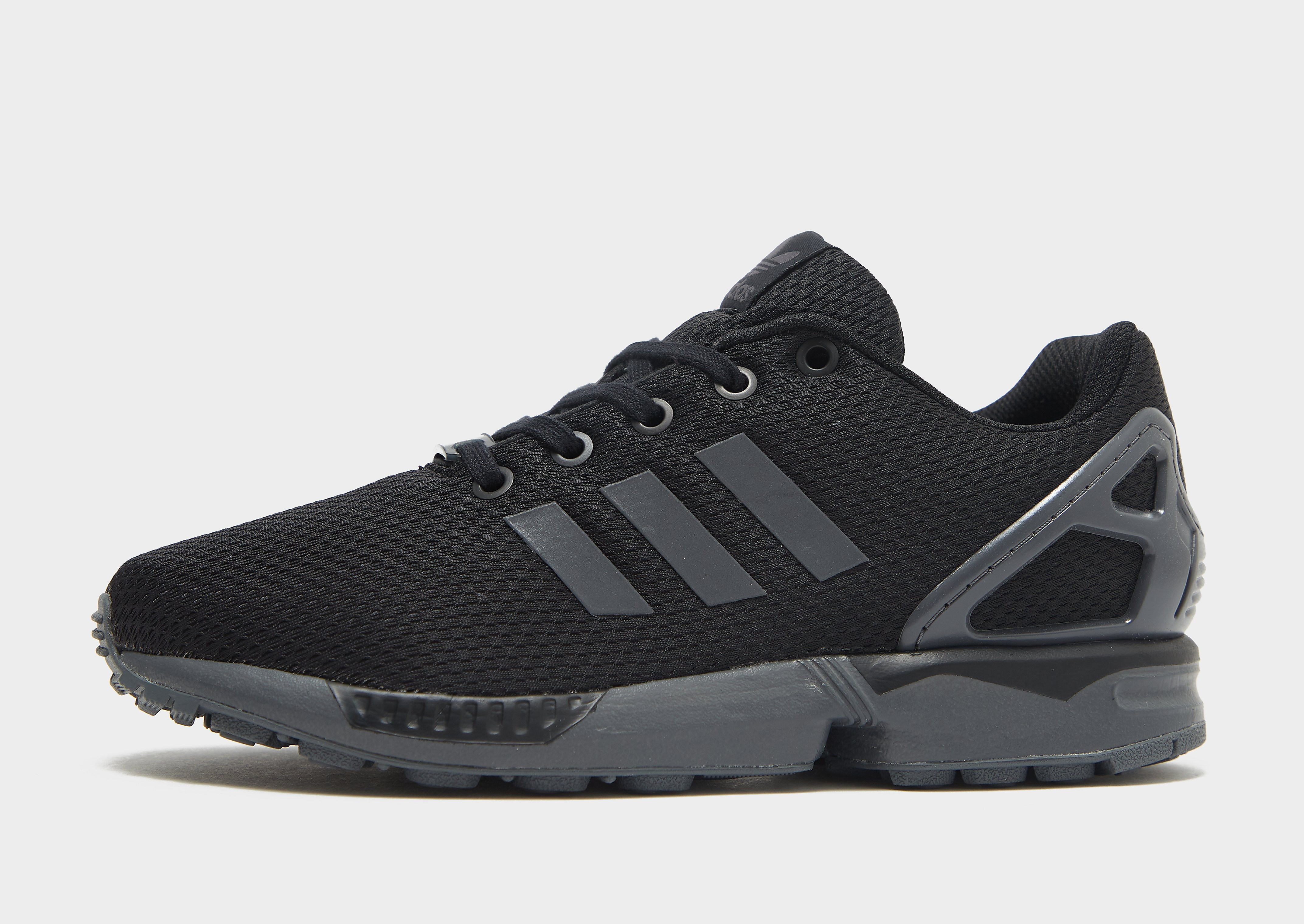 

adidas Originals ZX Flux Junior - Only at JD - Black - Kids, Black