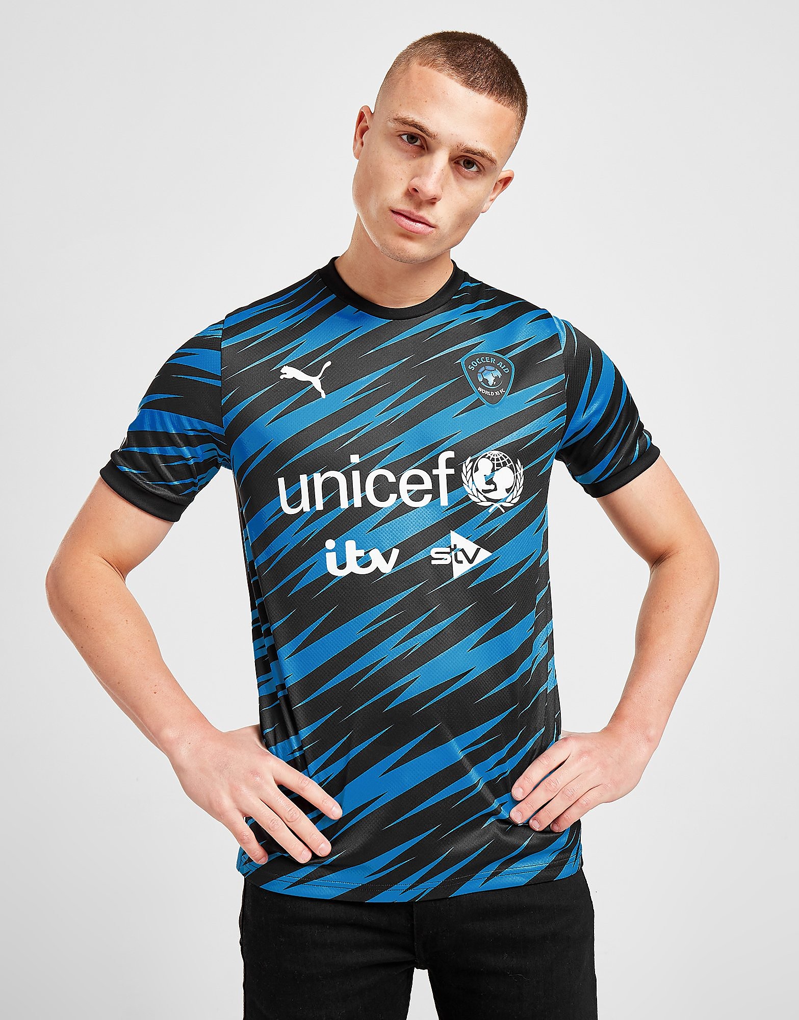 

Puma Official Soccer Aid World XI FC 22 Shirt - Blue - Mens, Blue