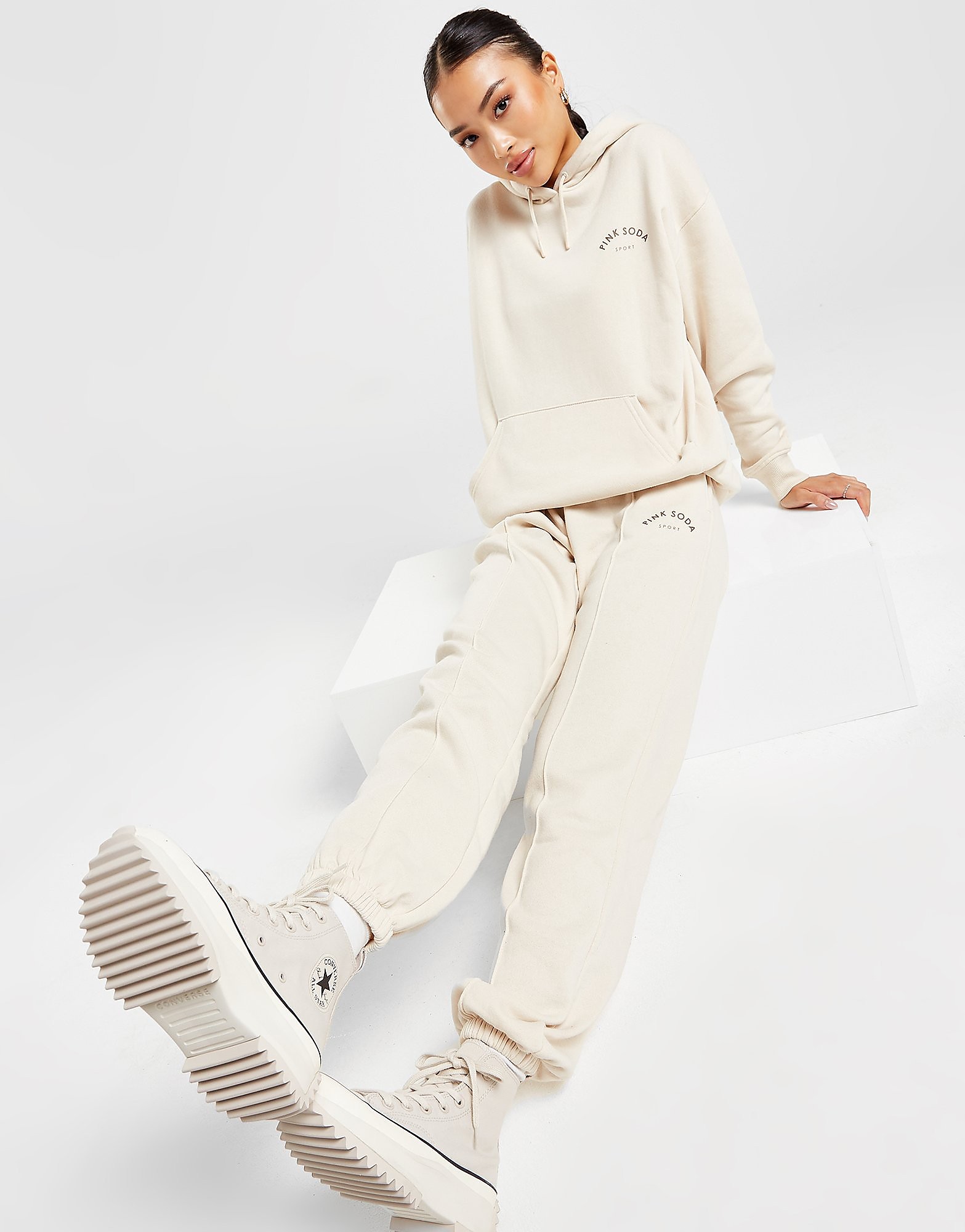 

Pink Soda Sport Vincente Joggers - Only at JD - Beige - Womens, Beige