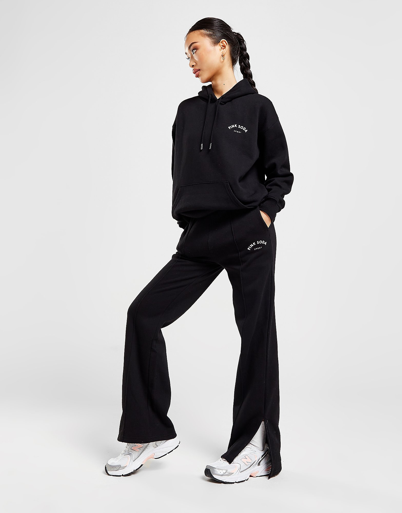 

Pink Soda Sport Wilacre Flare Joggers - Only at JD - Black - Womens, Black
