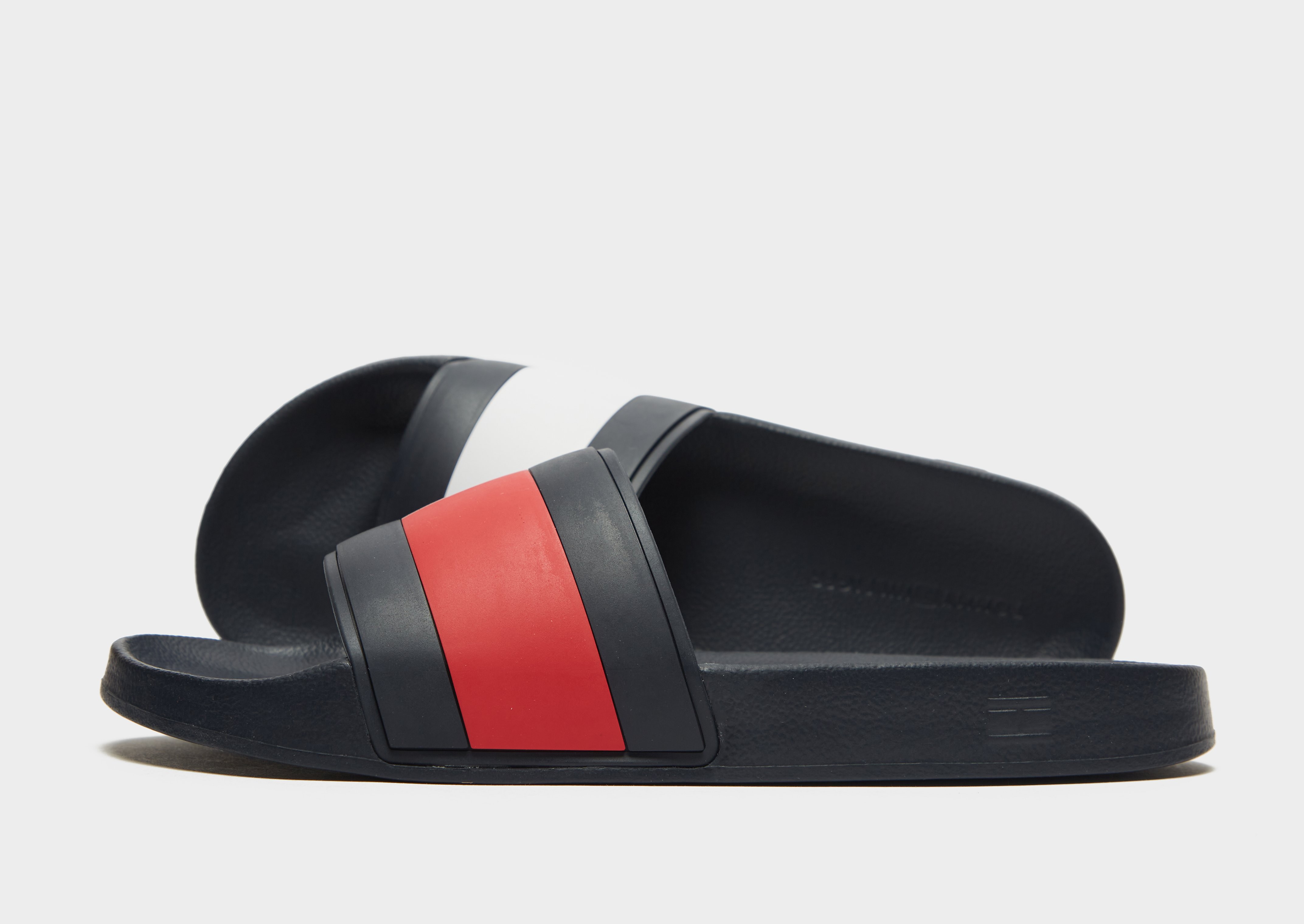 

Tommy Hilfiger Rubber Flag Pool Slides - Navy - Mens, Navy