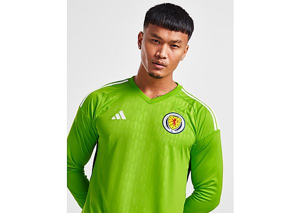 adidas Scotland 2022 Goalkeeper Shirt - Green - Mens, Green