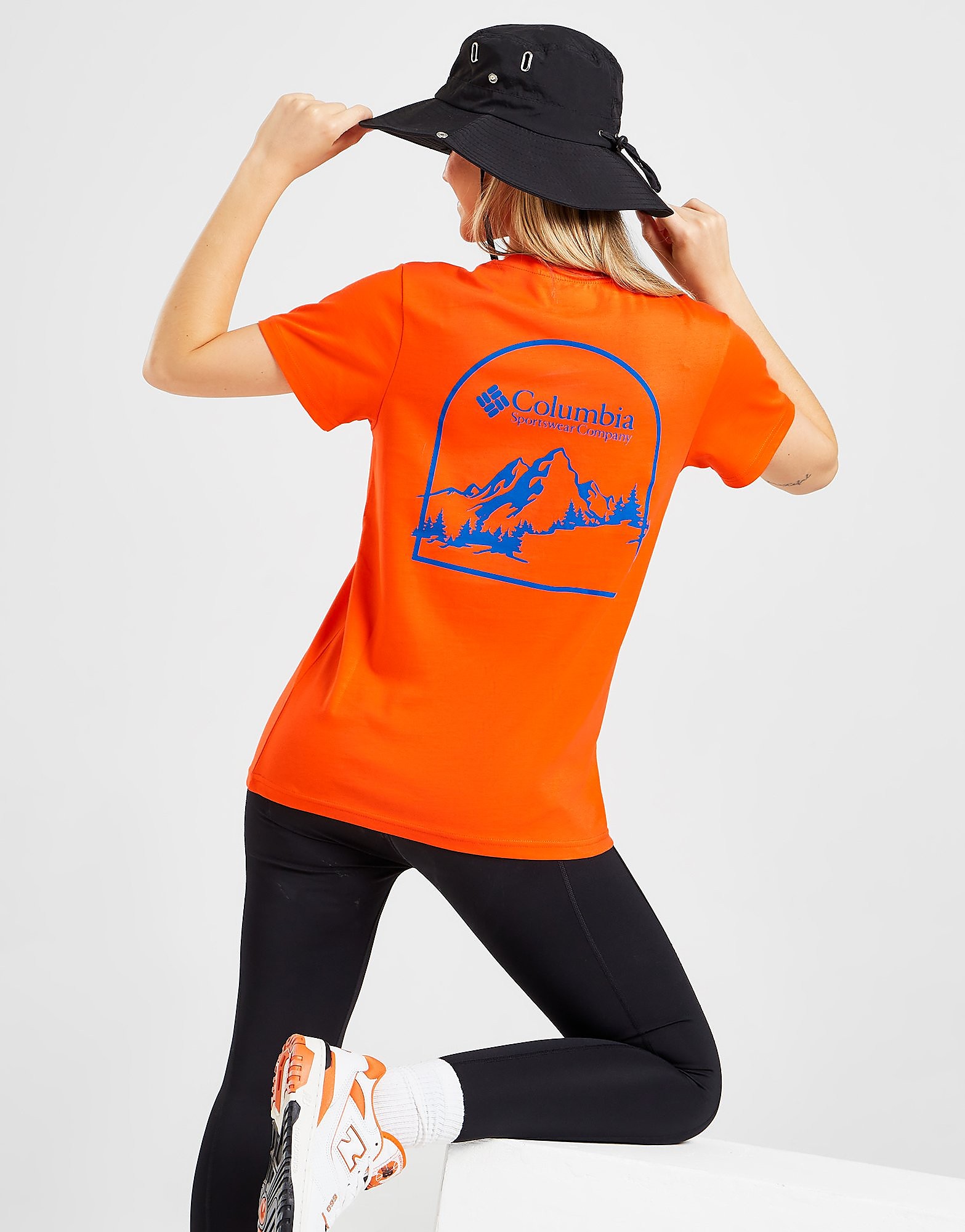 

Columbia Mountain Graphic T-Shirt - Orange - Womens, Orange