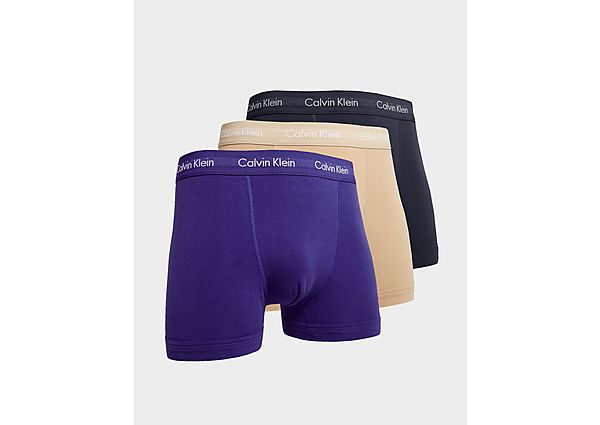 Calvin Klein Underwear 3 Pack Trunks - Multi/Brown - Mens, Multi/Brown