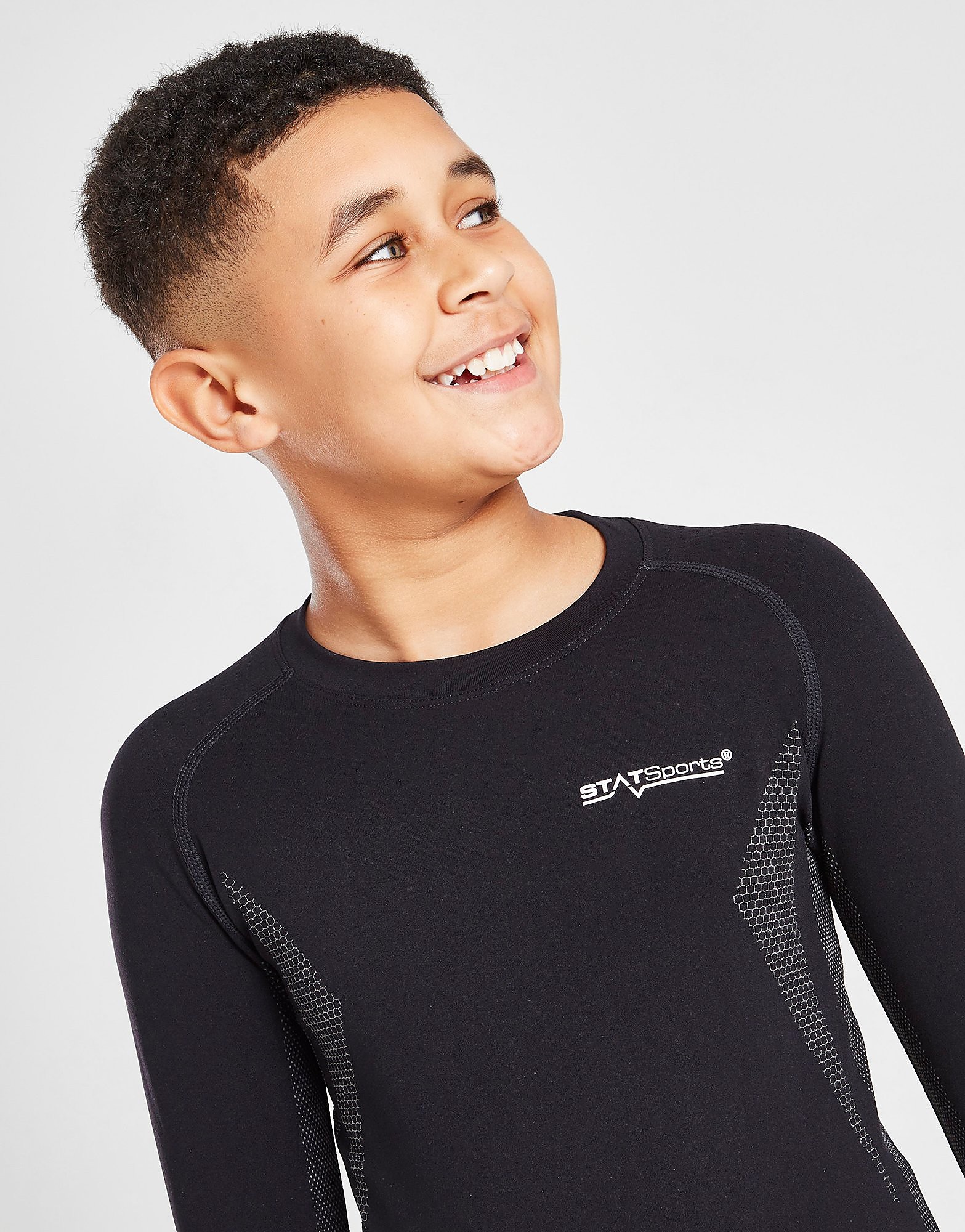 

STATSports Long Sleeve Baselayer Junior - Black - Kids, Black
