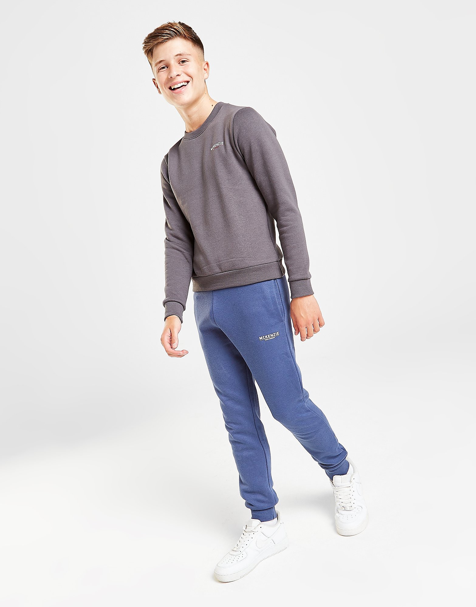 

McKenzie Essential Fleece Joggers Junior - Blue - Kids, Blue